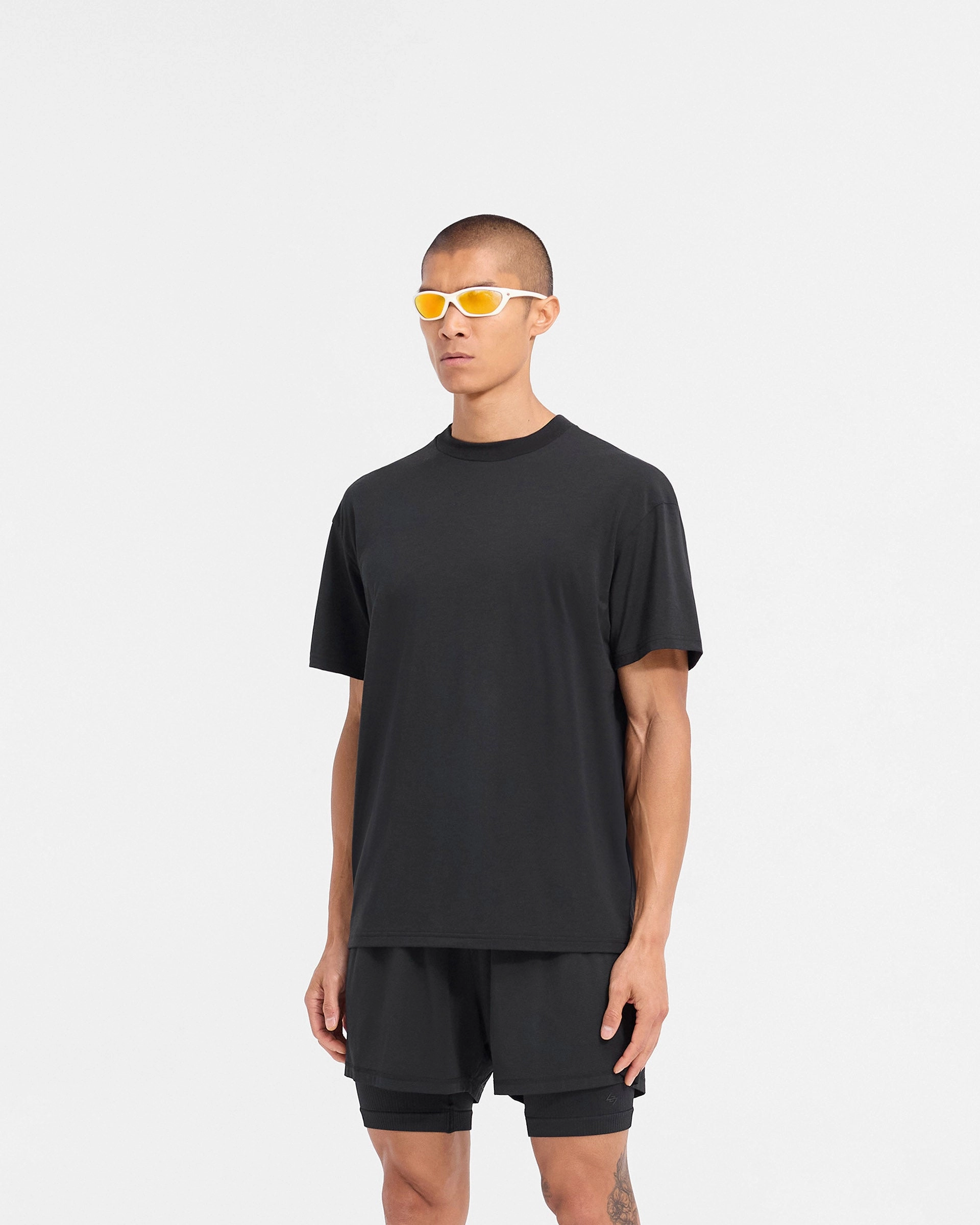 Sport Performance Comfy Top 247 DNA Oversized T-Shirt - Black