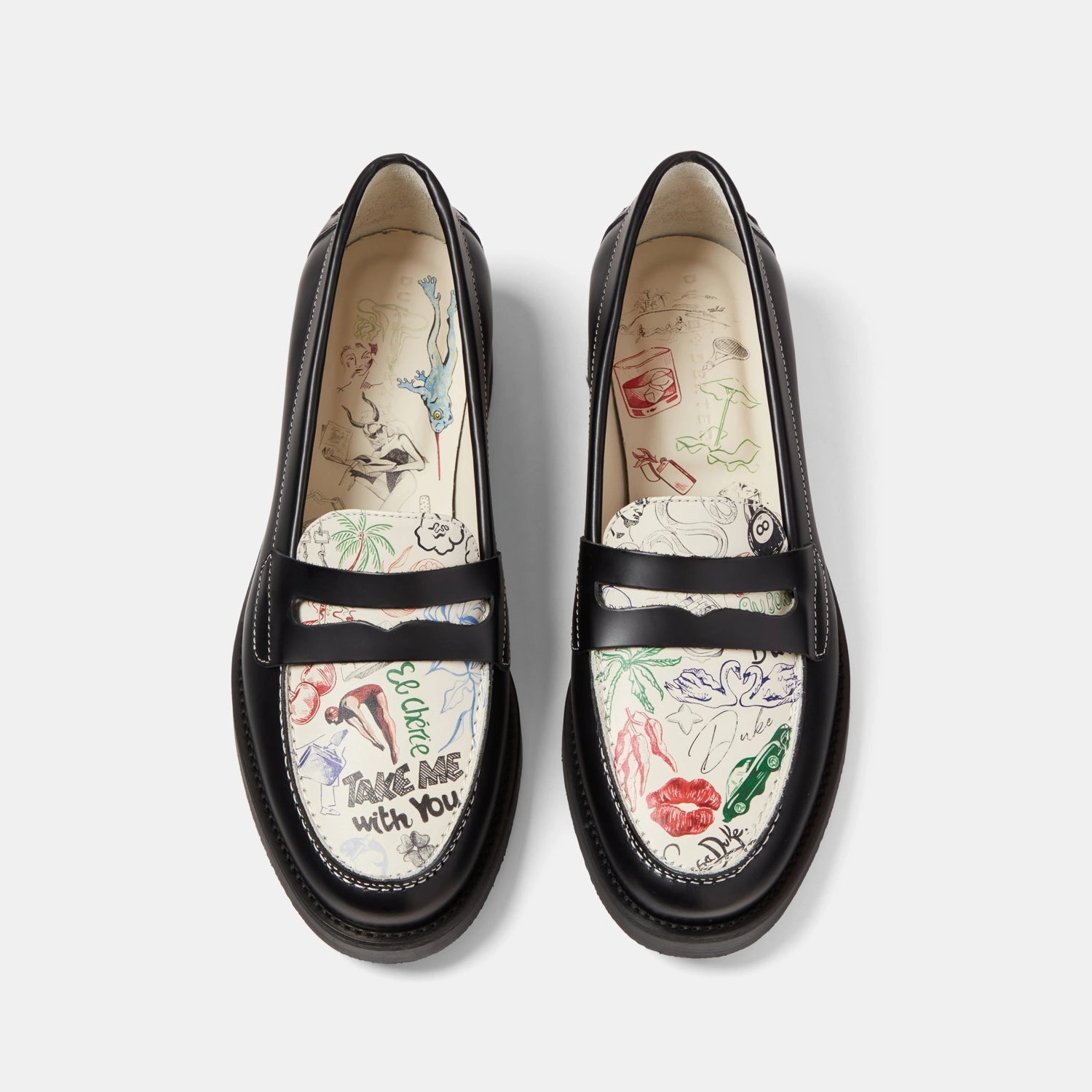 Practical Footwear Quick Path Wilde Sketch Penny Loafer - Women's