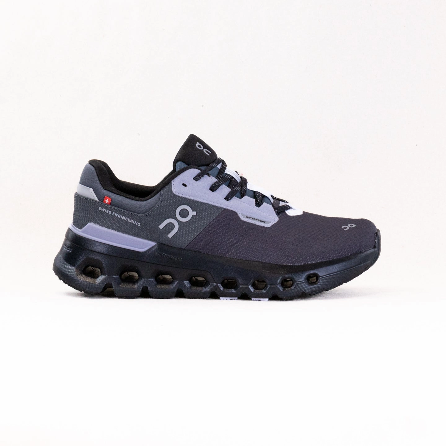 multi - activity shoes running in a ski lift area shoes On Cloudrunner Waterproof 2 (Women's) - Iron/Nimbus