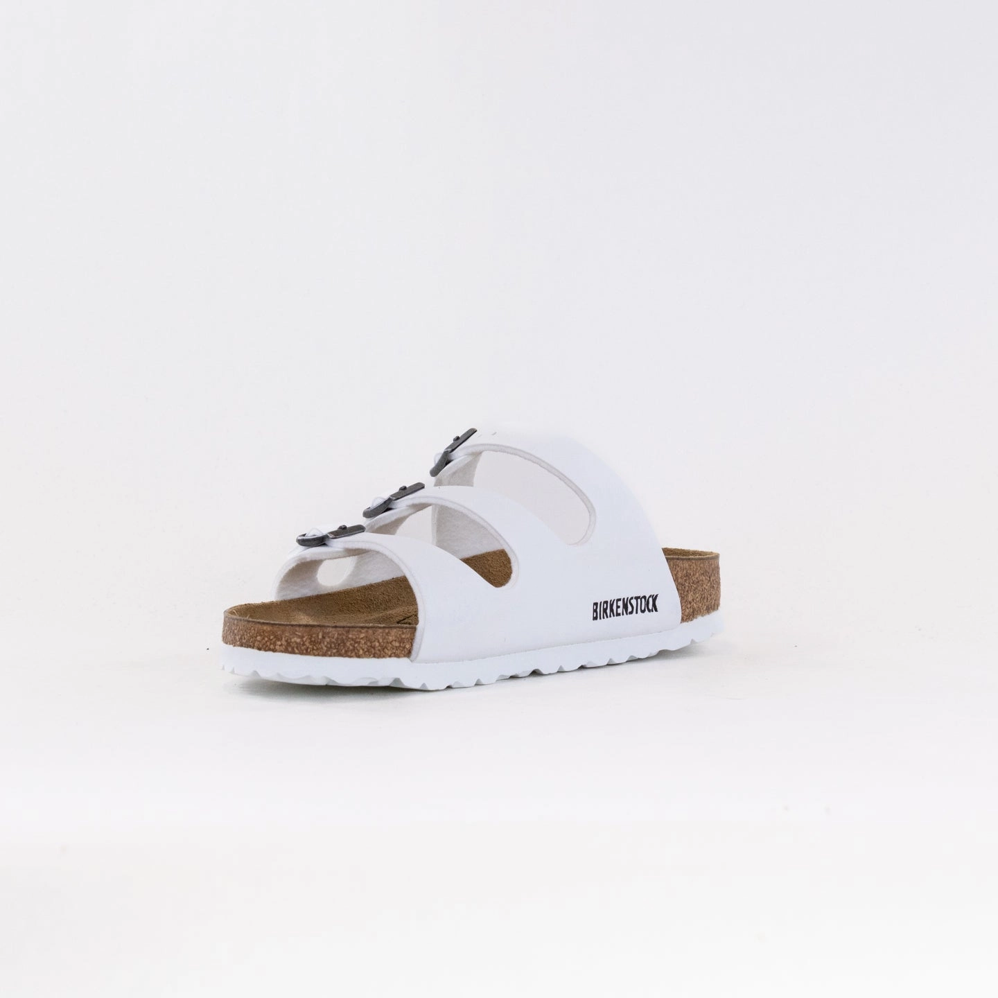 No-Fuss Wear Birkenstock Florida Birko-Flor (Women's) - White