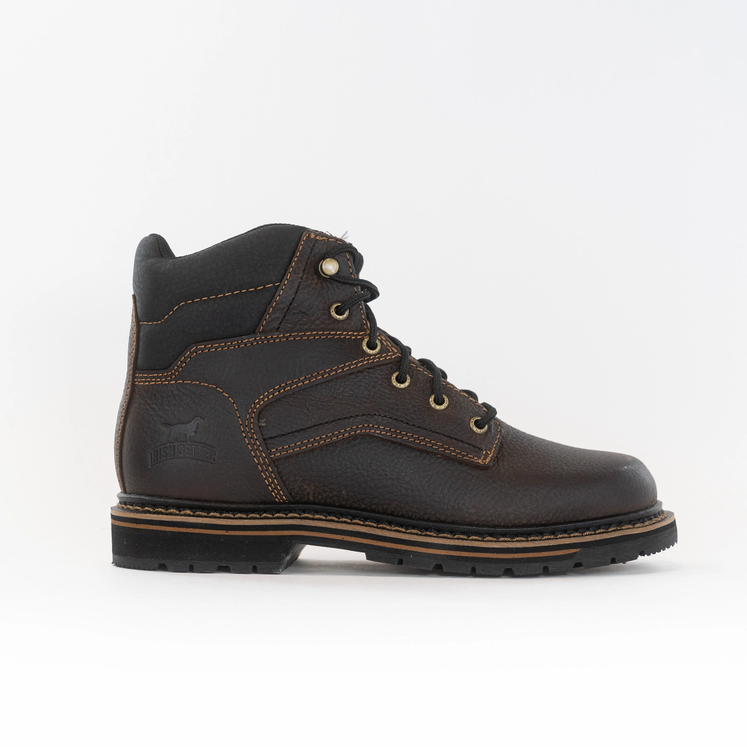 Irish Setter Kittson 6'' Soft Toe (Men's) - Dark Brown Modern Minimal Trendy Look