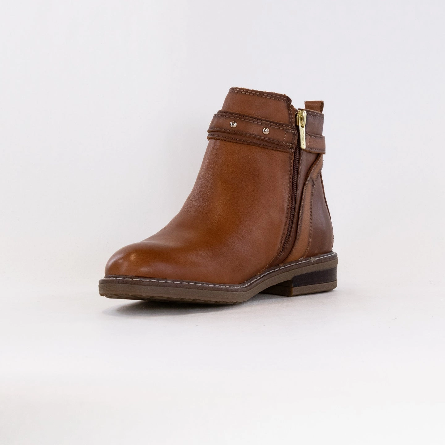 Pikolinos W8J-8571C1 (Women's) - Brandy Leather Lining Impact Resistant Heel