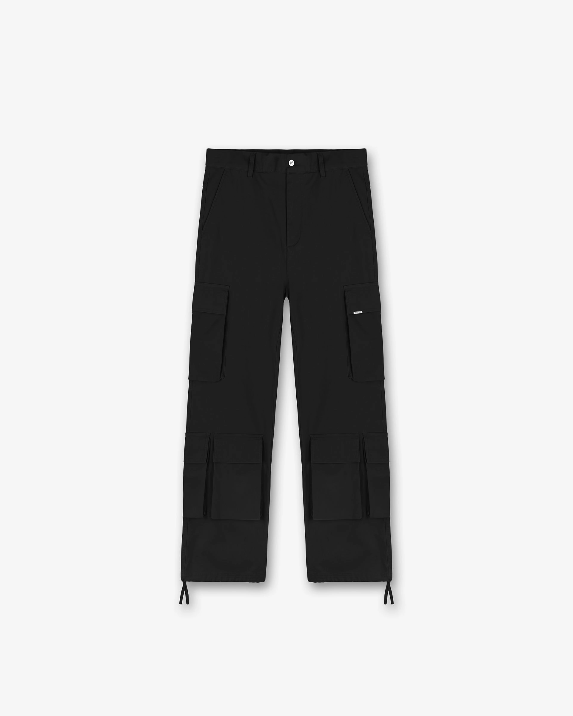 Baggy Cargo Pant - Black Cozy And Stylish Cool Weather