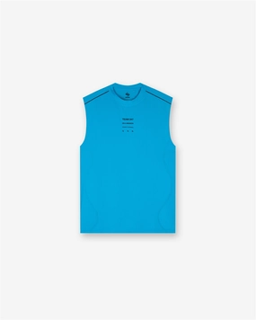 All-day Comfort 247 Trail Tank - Electric Blue