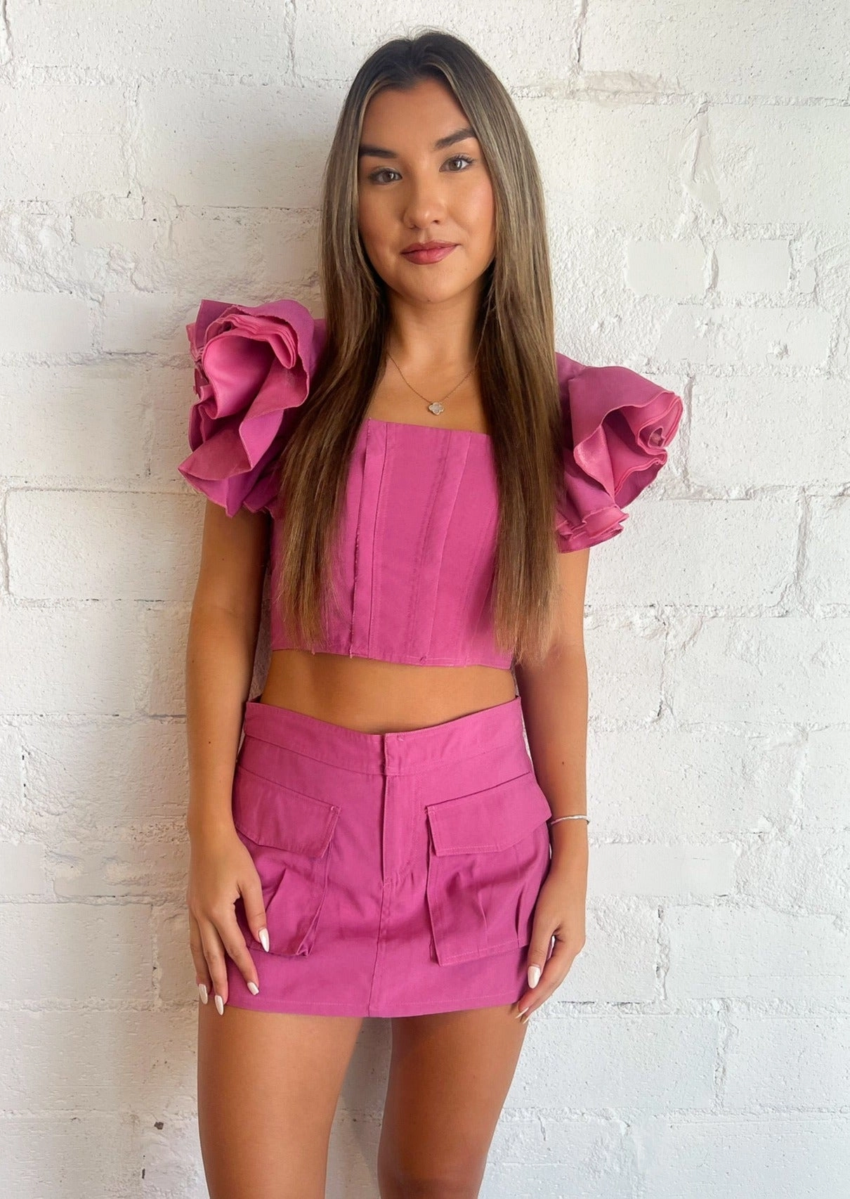 Quick Fit Hailey Cargo Mini Skort