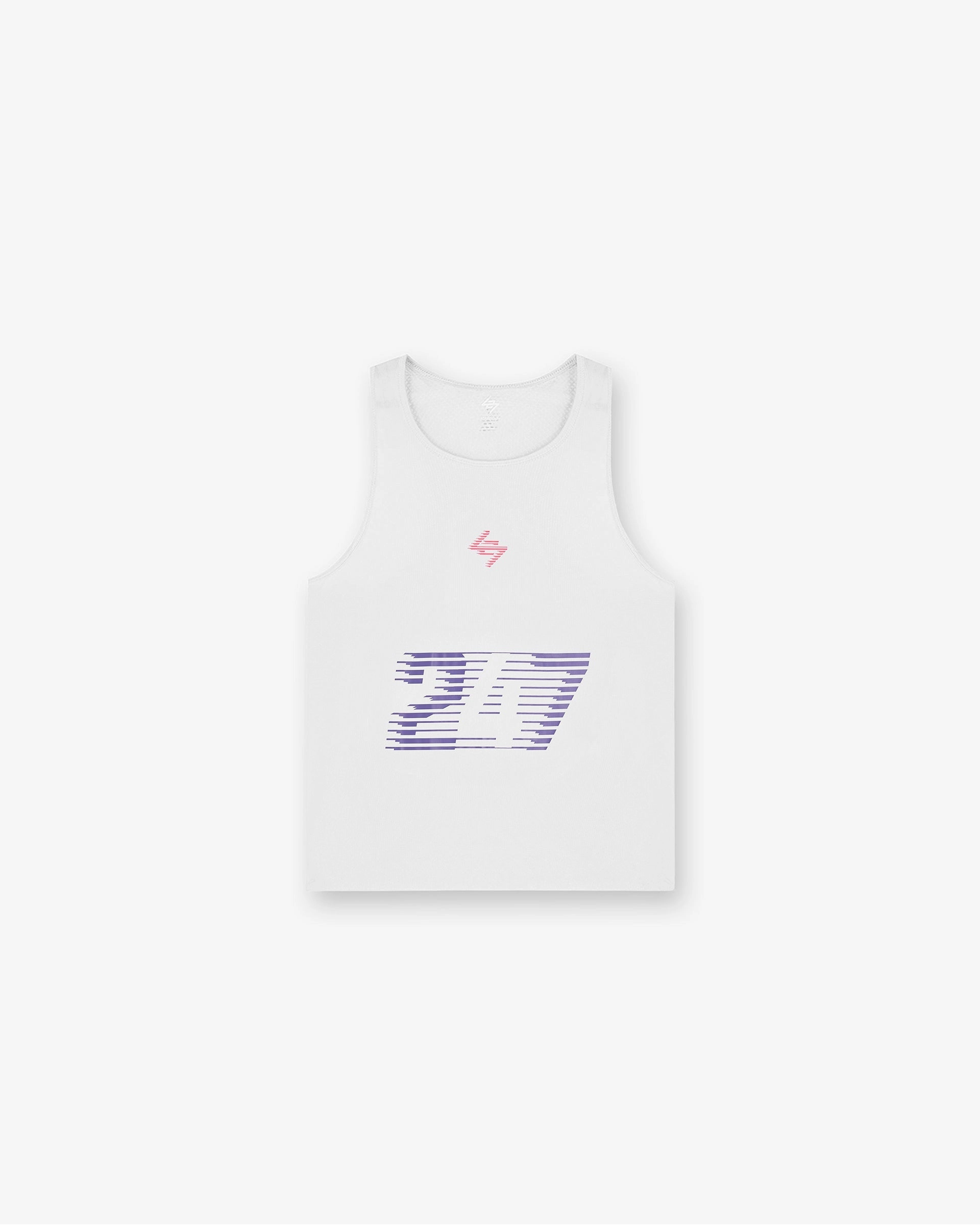247 Race Marathon Vest - White AntiStaticFinish
