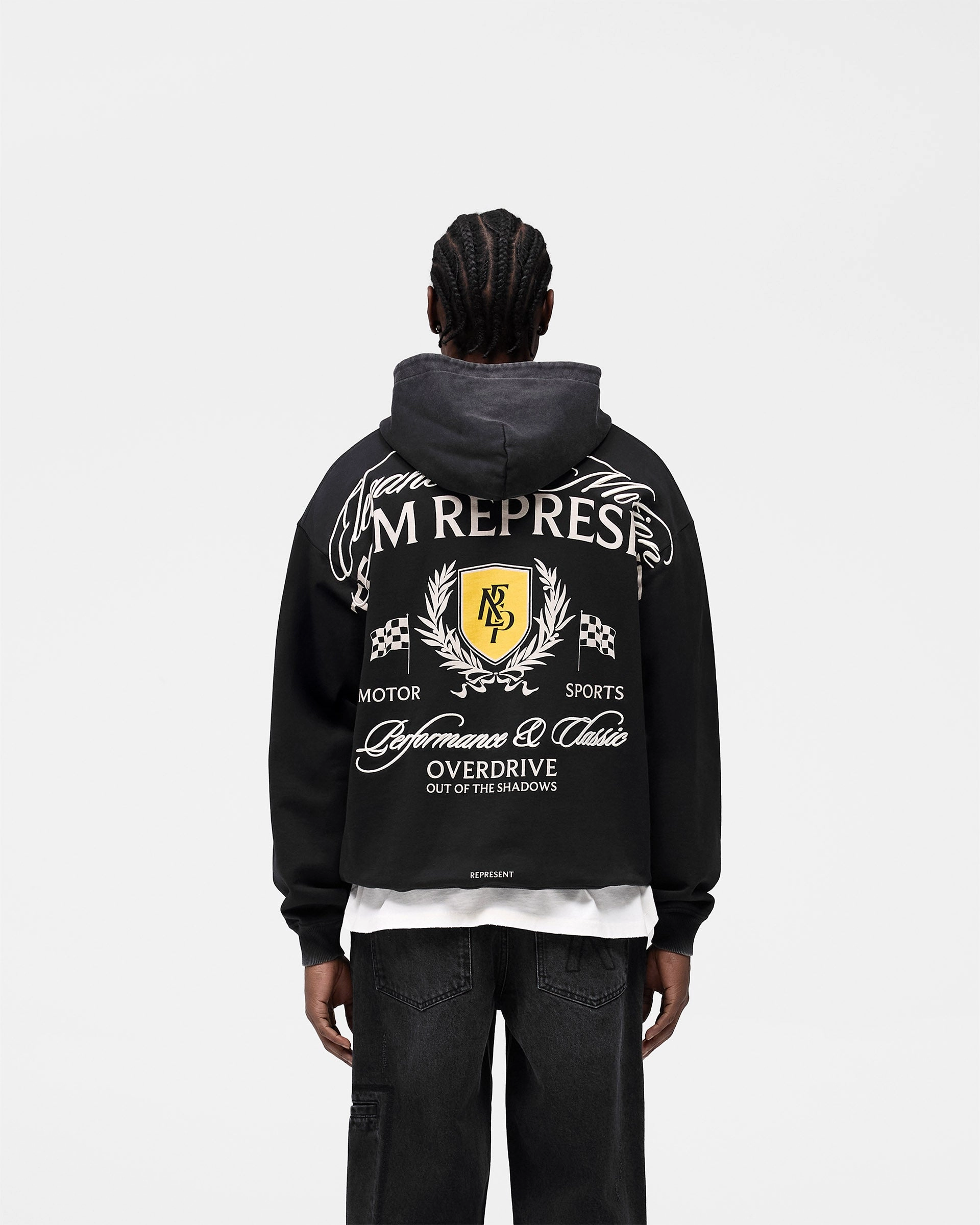 Crest Hoodie - Vintage Black Christmas outfit