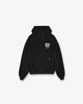 Sport Mode Crest Hoodie - Vintage Black