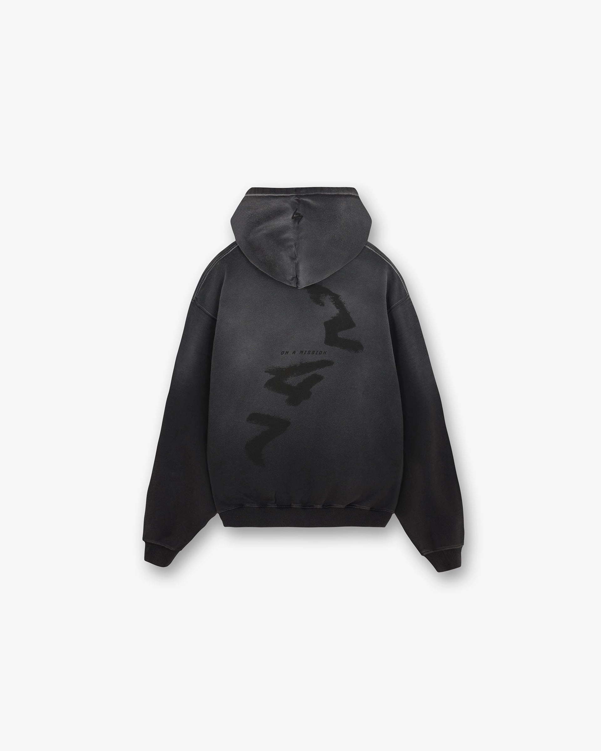 247 Motion Oversized Hoodie  - Black football attire