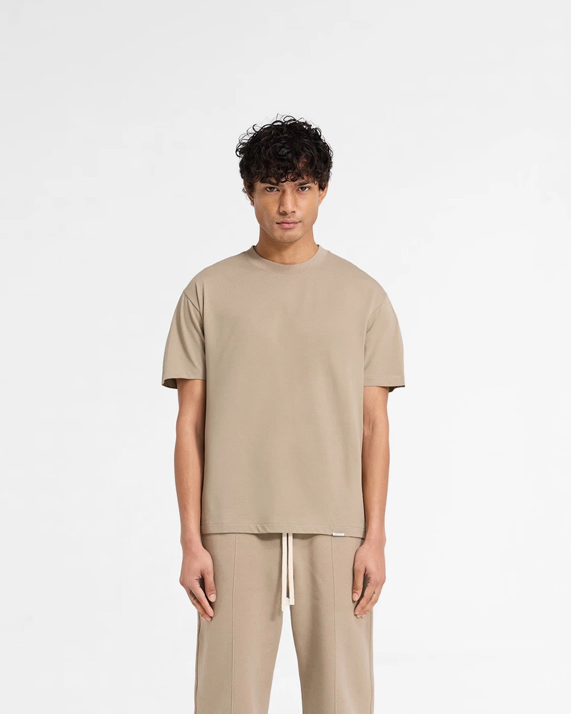 ethical Initial T-Shirt - Dune