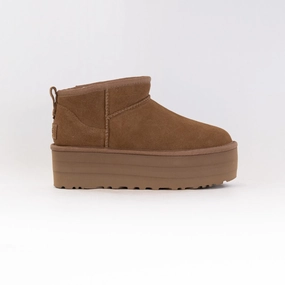 High-Top Style UGG Classic Ultra Mini Platform (Women's) - Chestnut