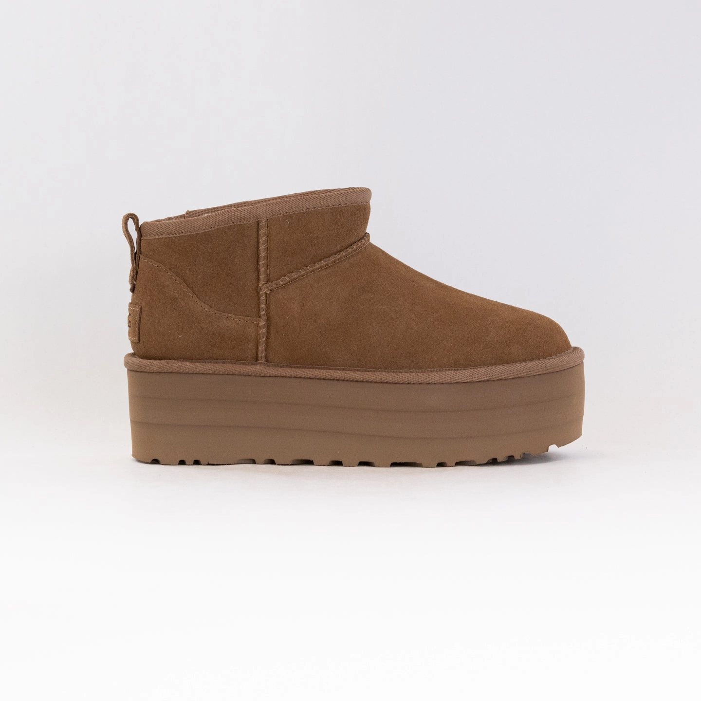 High-Top Style UGG Classic Ultra Mini Platform (Women's) - Chestnut