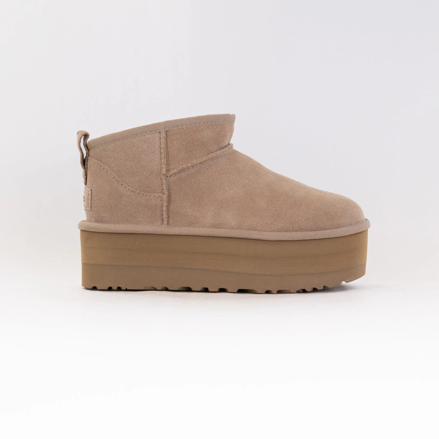 UGG Classic Ultra Mini Platform (Women's) - Sand Trendy Footwear Comfort Ankle