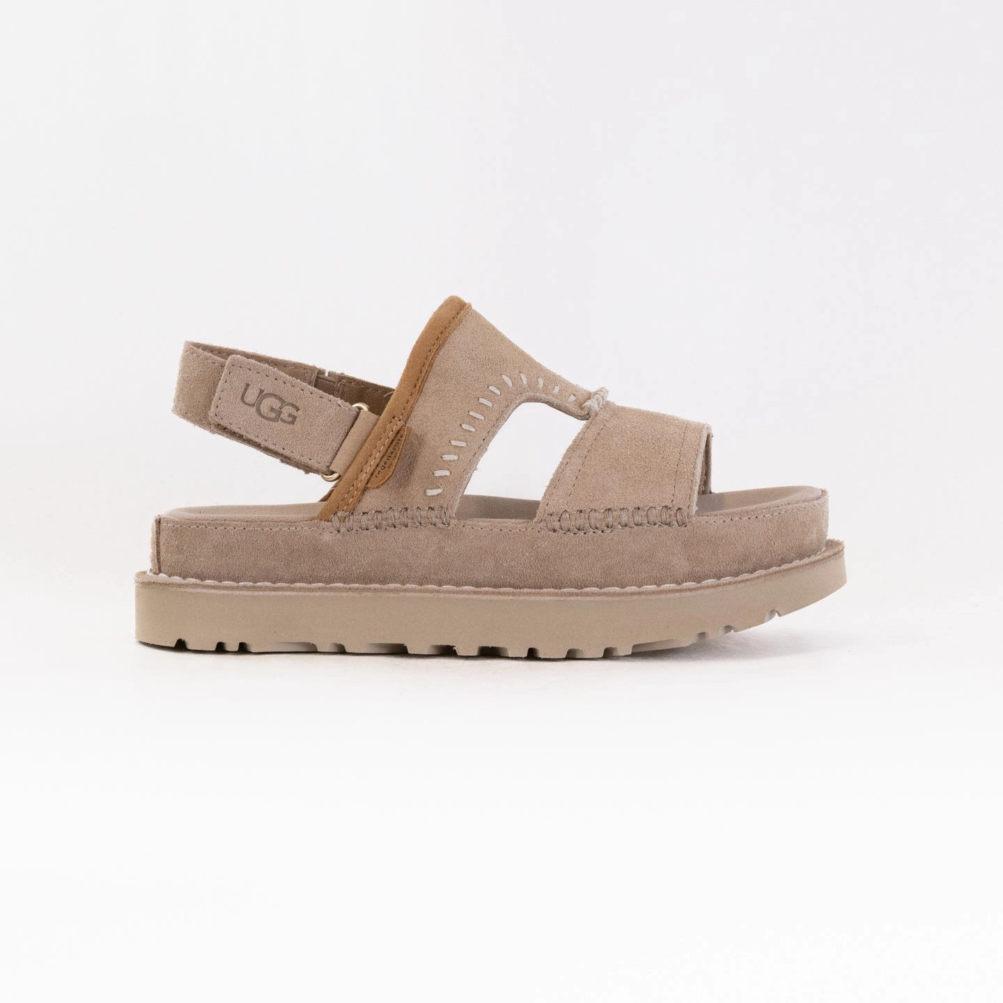 UGG Goldenstar Regenerate (Women's) - Sand Coast Line Daily Casual