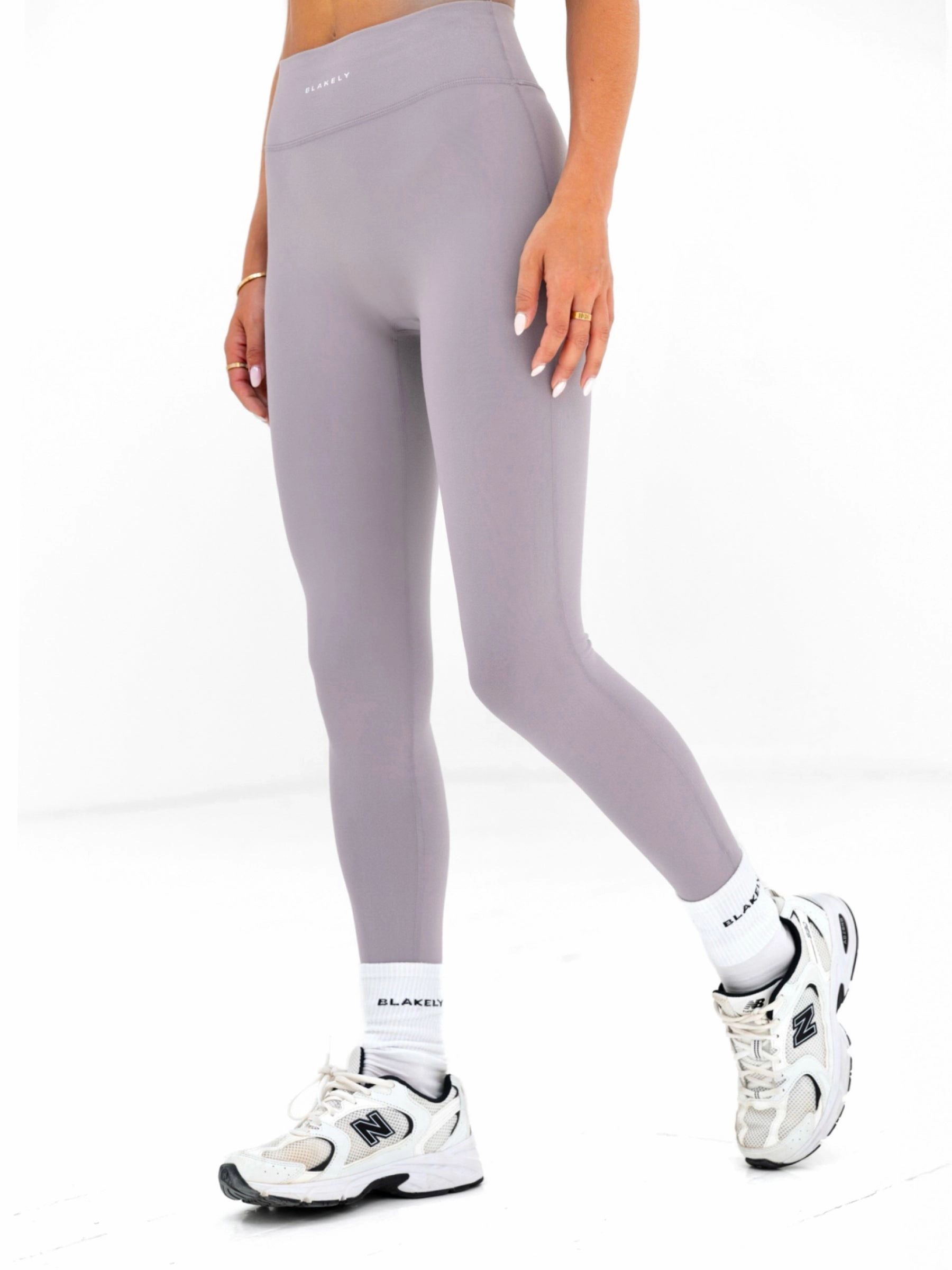 Hiking Trail Non See Fit Boost Ultimate Soft Lifestyle Leggings - Soft Purple