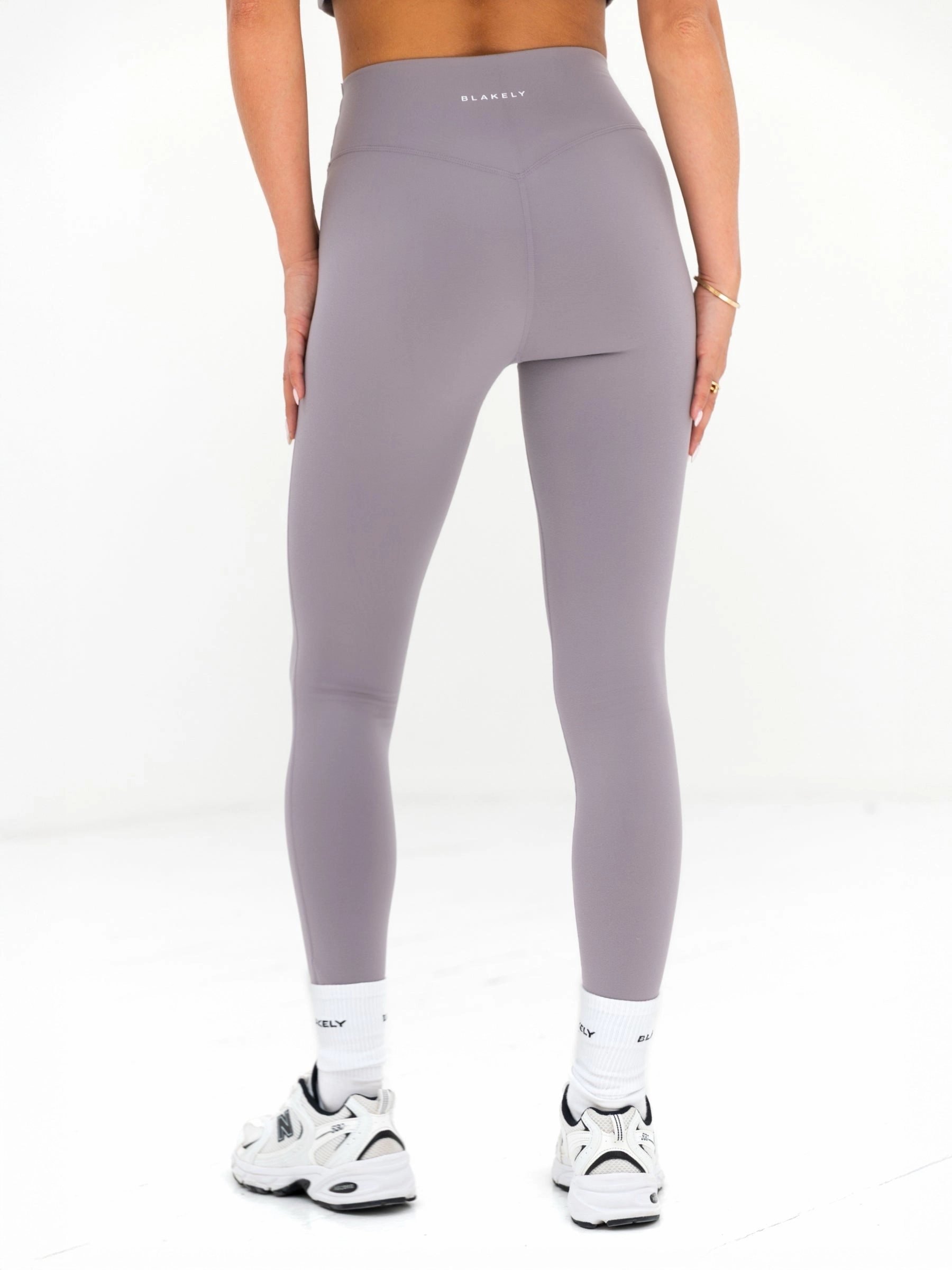 Work Commute Extra Soft Stylish Comfort Ultimate Soft Lifestyle Leggings - Soft Purple