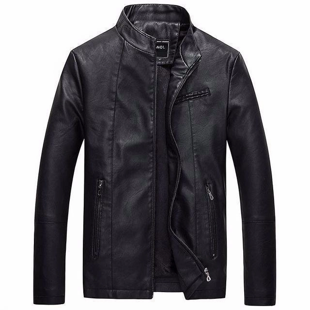 West Louis? Bomber Leather Men Jackets WindResistant Coating Light Travel Piece