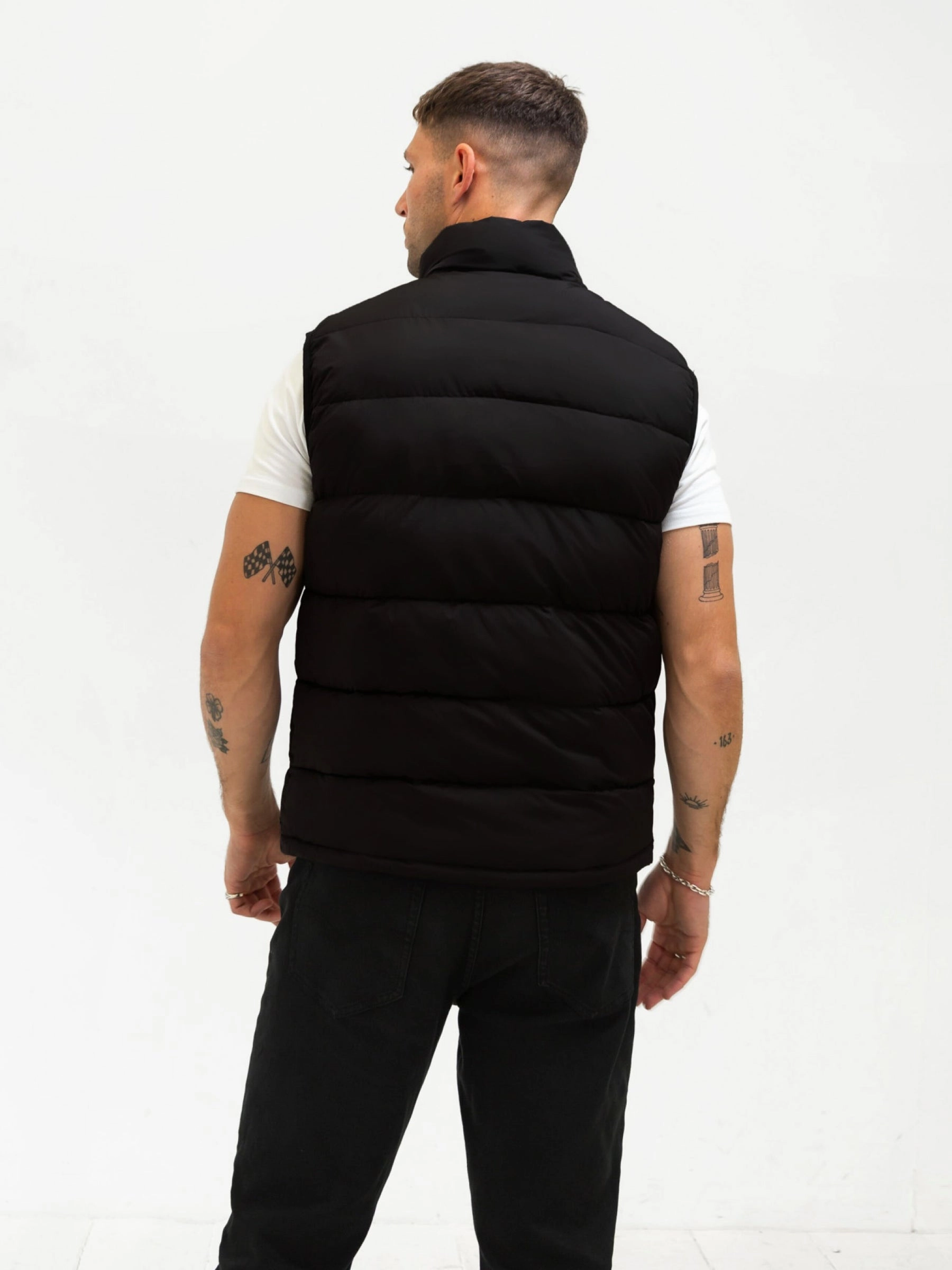 Transitional Weather Piece Reinforced Shoulders Ultimate Gilet - Black