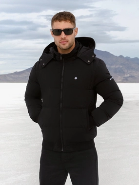Ultimate Puffer Coat - Black All Ground
