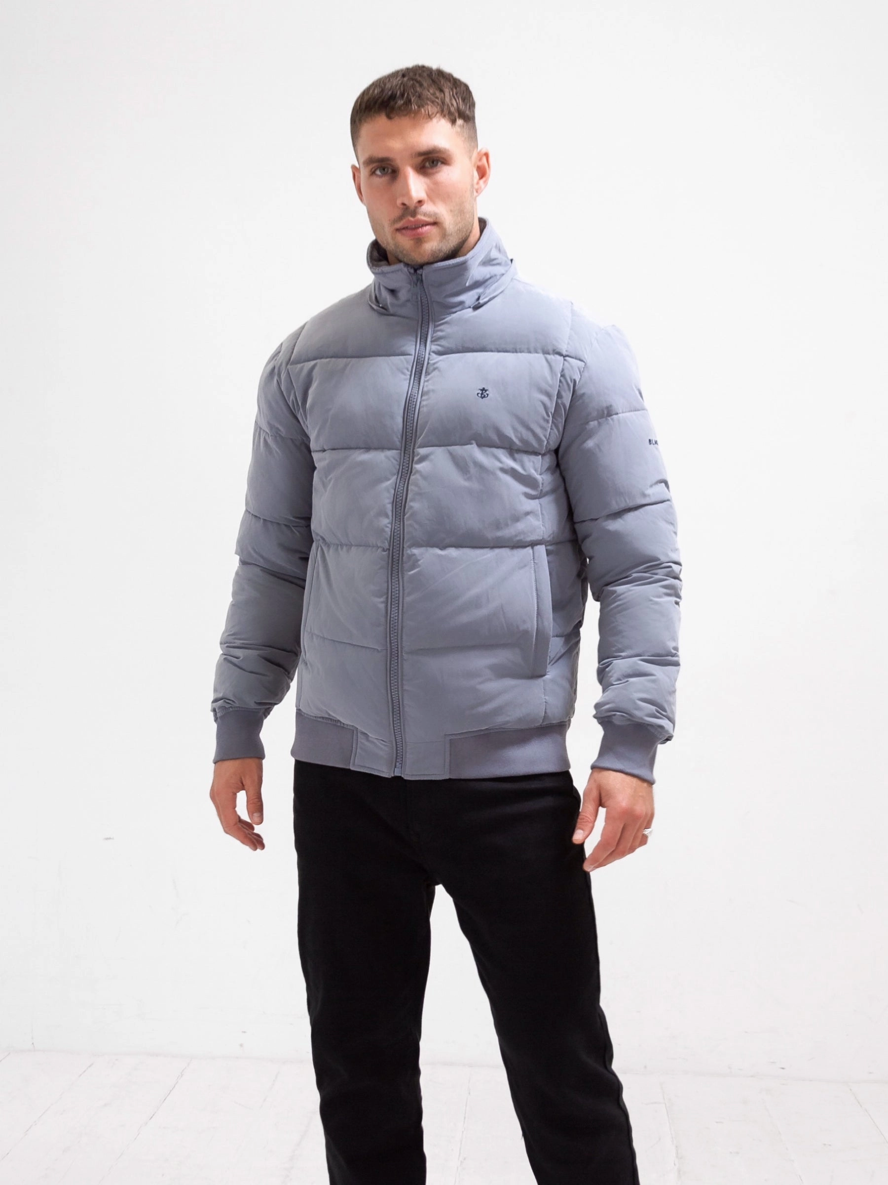 Ultimate Puffer Coat - Light Blue MeshLinedVents Collapsible Packable Design