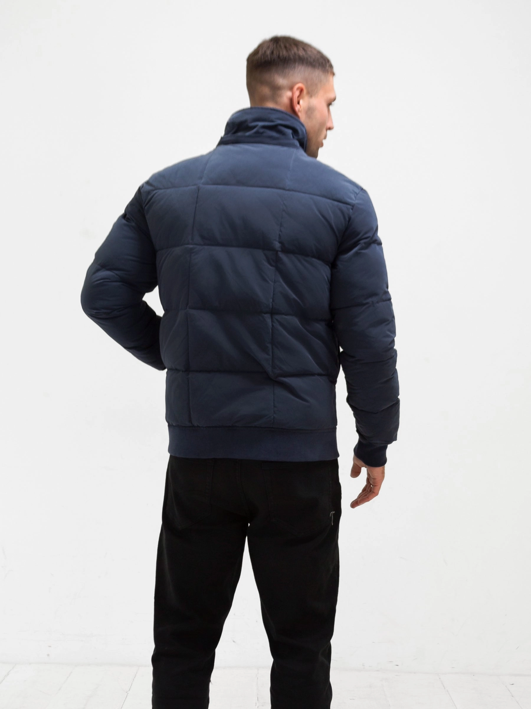 Ultimate Puffer Coat - Navy Oversized Silhouette