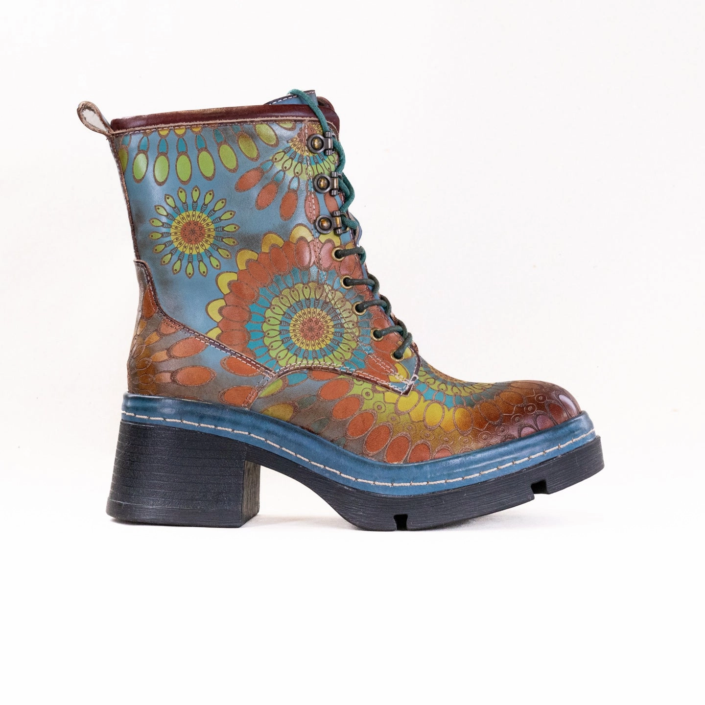 L'Artiste Carnivale (Women's) - Blue Multi Boho Mood Rain Adventure