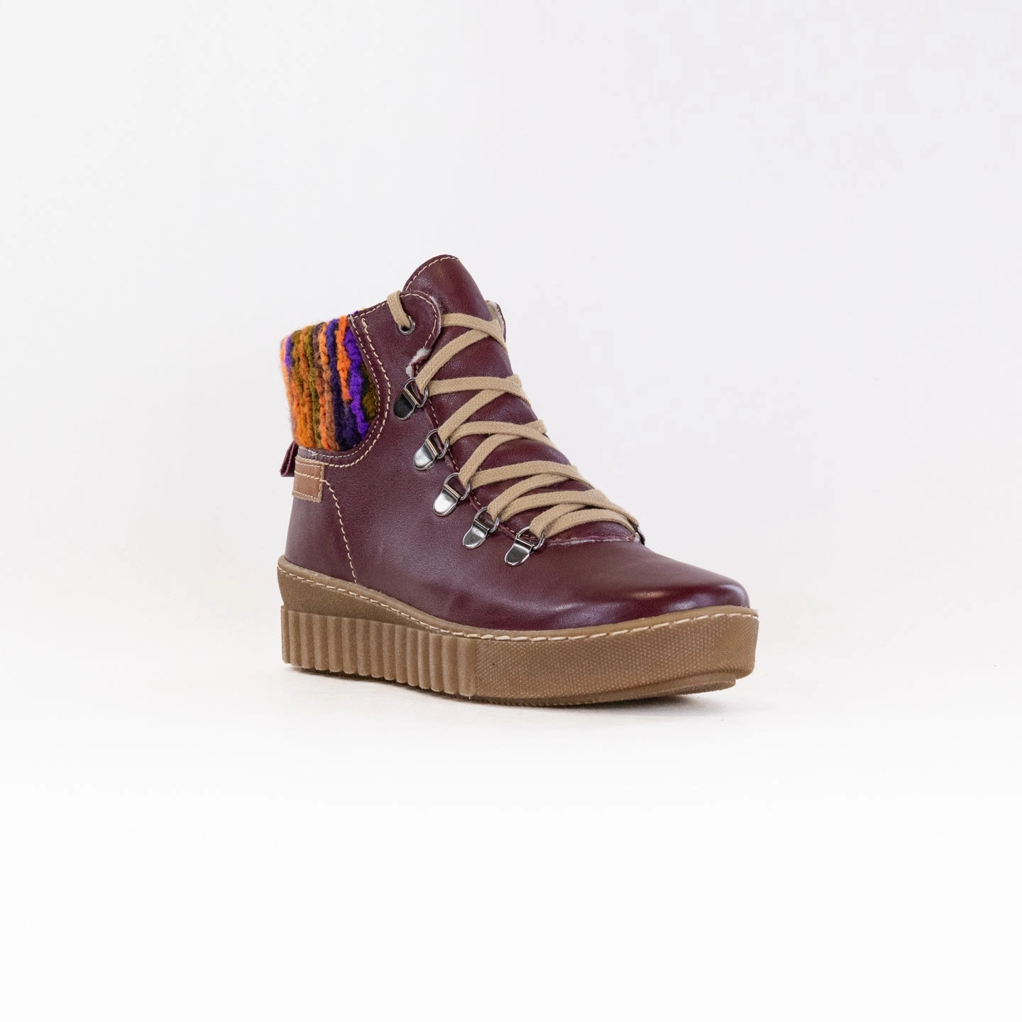 Slip Resistant Mountain Hike V-Italia 748 (Women's) - Bordo