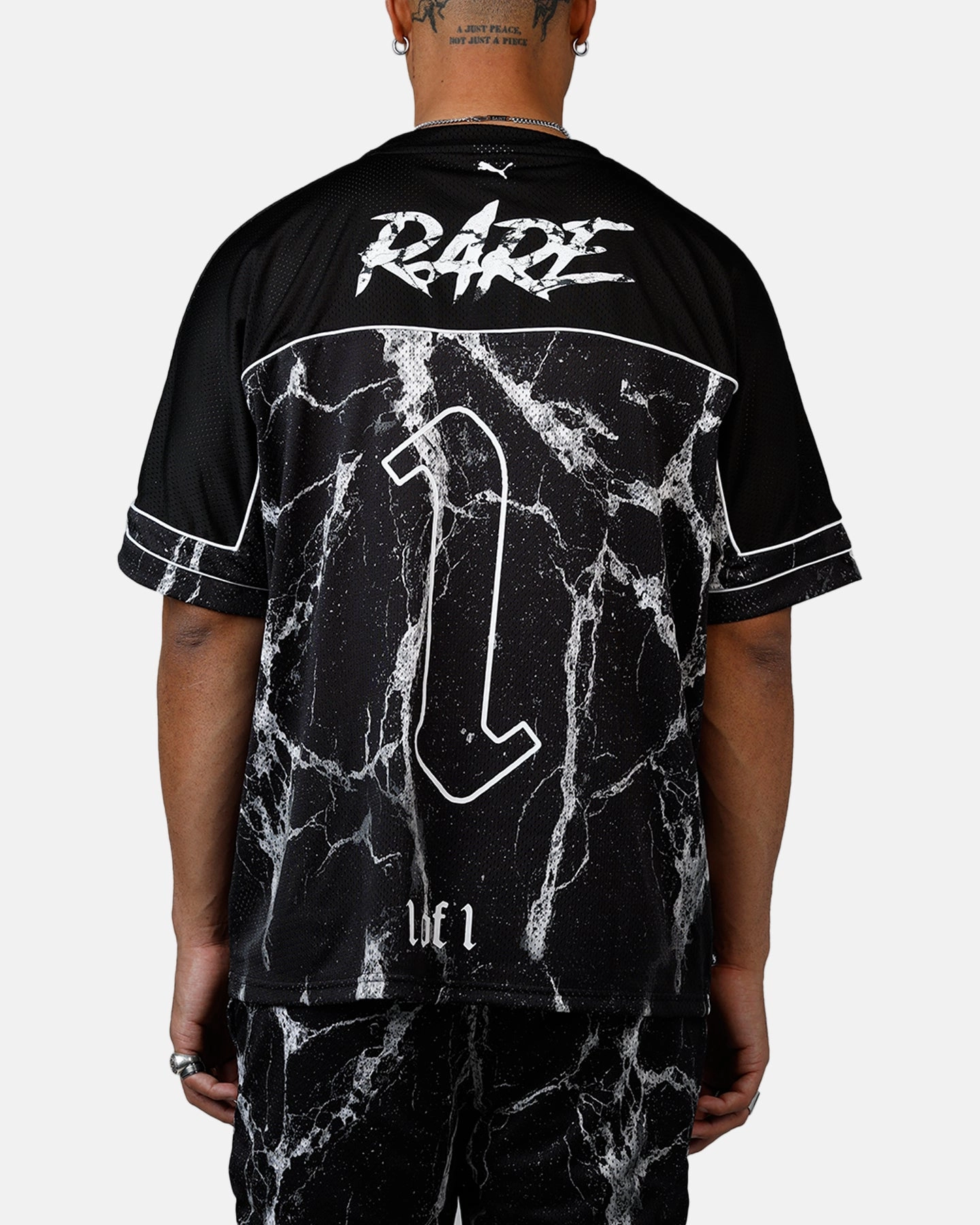 Puma x Lamelo Ball LaFranc?? Written In Chrome Jersey Black SnagProof Seamless Knit Design