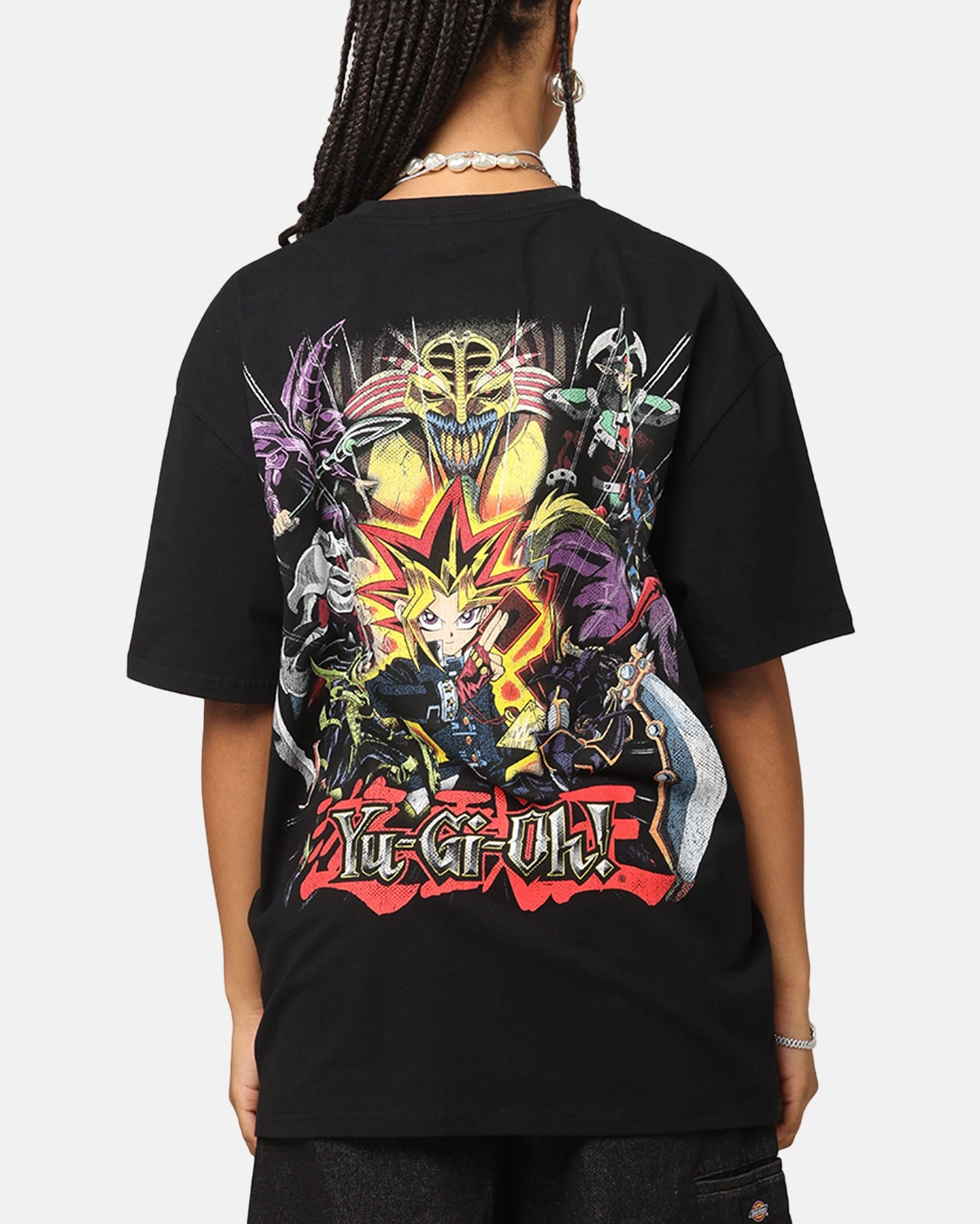 Goat Crew X Yu-Gi-Oh! Yugi Mutou Heavyweight T-Shirt Black MultiDirectionalStretch Sporty Tee