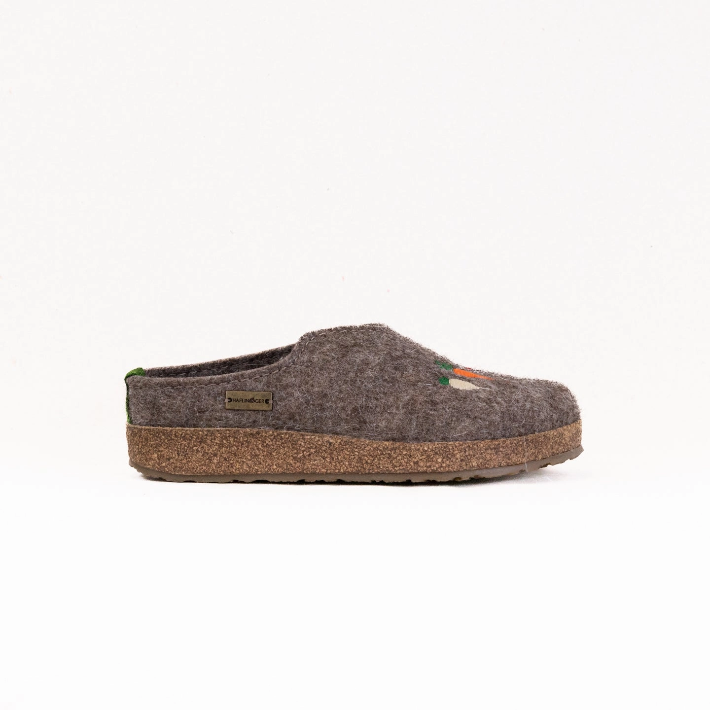 Step In Easy Slip Shoes Haflinger Roots (Women's) - Earth