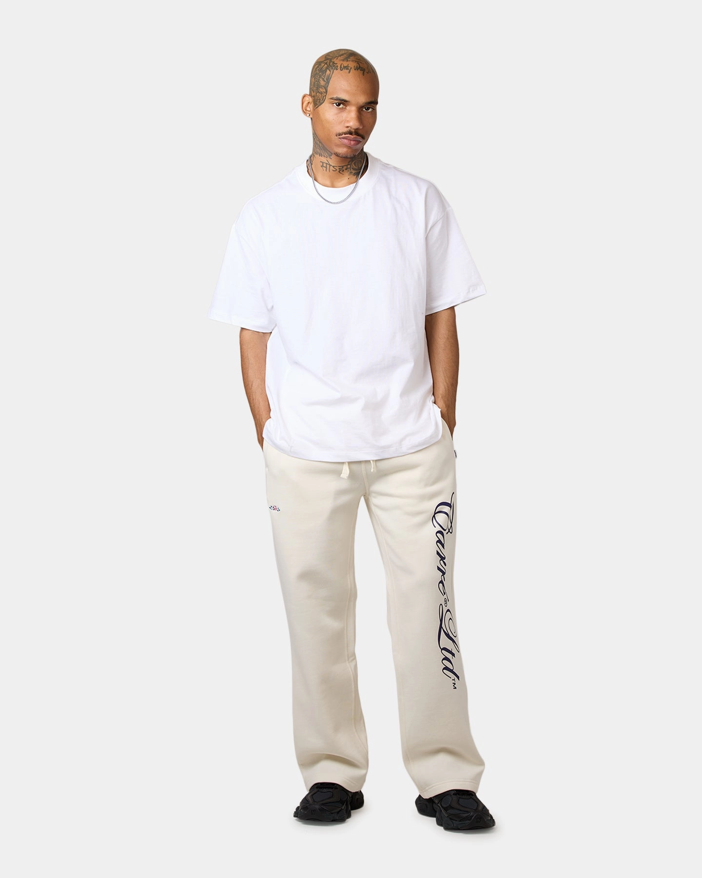 Active Layer Carre Rosebud Baggy Trackpant Off White