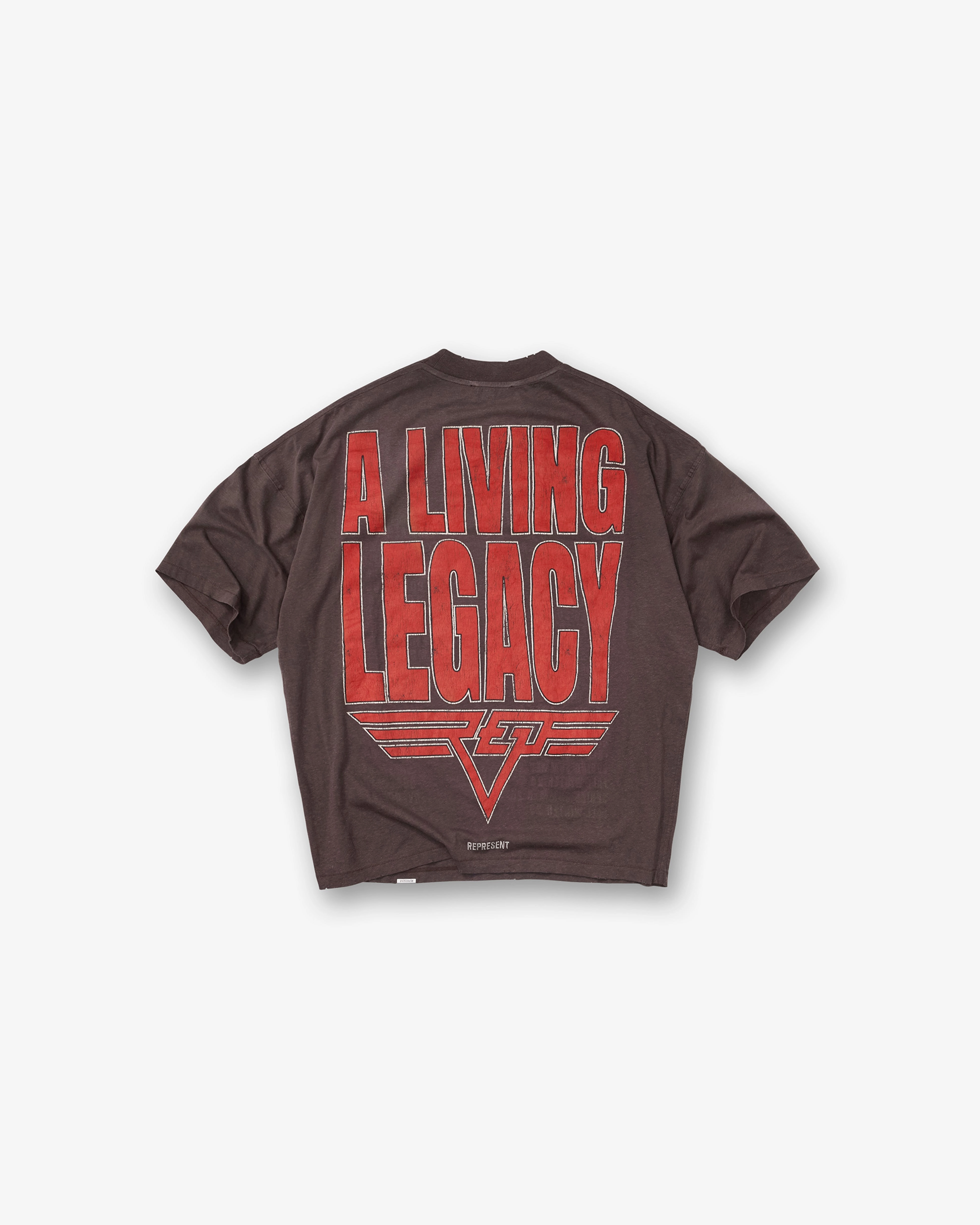 Reversible Living Legacy Tour T-Shirt - Nero Comfortable Layering