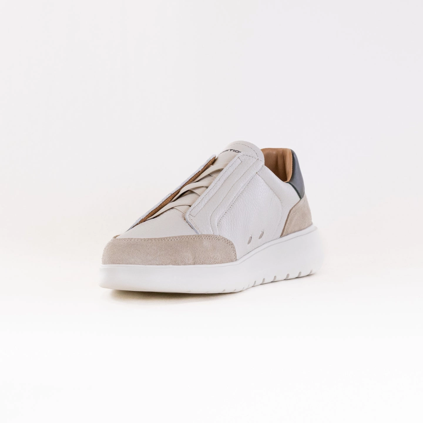 Ambitious Hover Slip-On Sneaker 13721A (Men's) - Beige Leather Combi Water Resistant