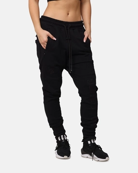 Simple and Cozy The Anti Order Coed Elite Guard Sweatpants Black/Black