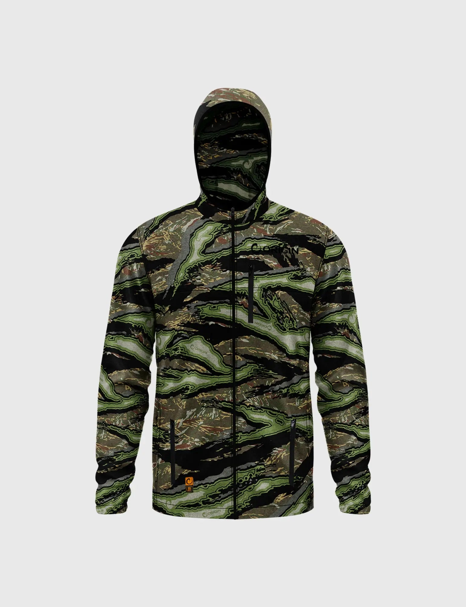 ORIGIN STEALTH WOOL? HOODED JACKET - ORIGIN RAPTOR? CAMO fall season TearResistantFabric