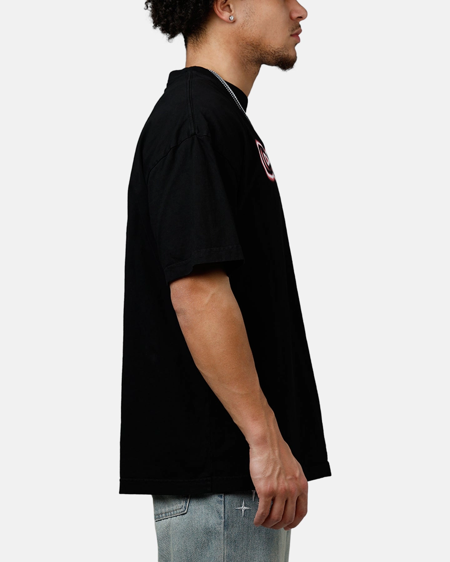 Carre Blushed T-Shirt Black BreathableMeshPanels
