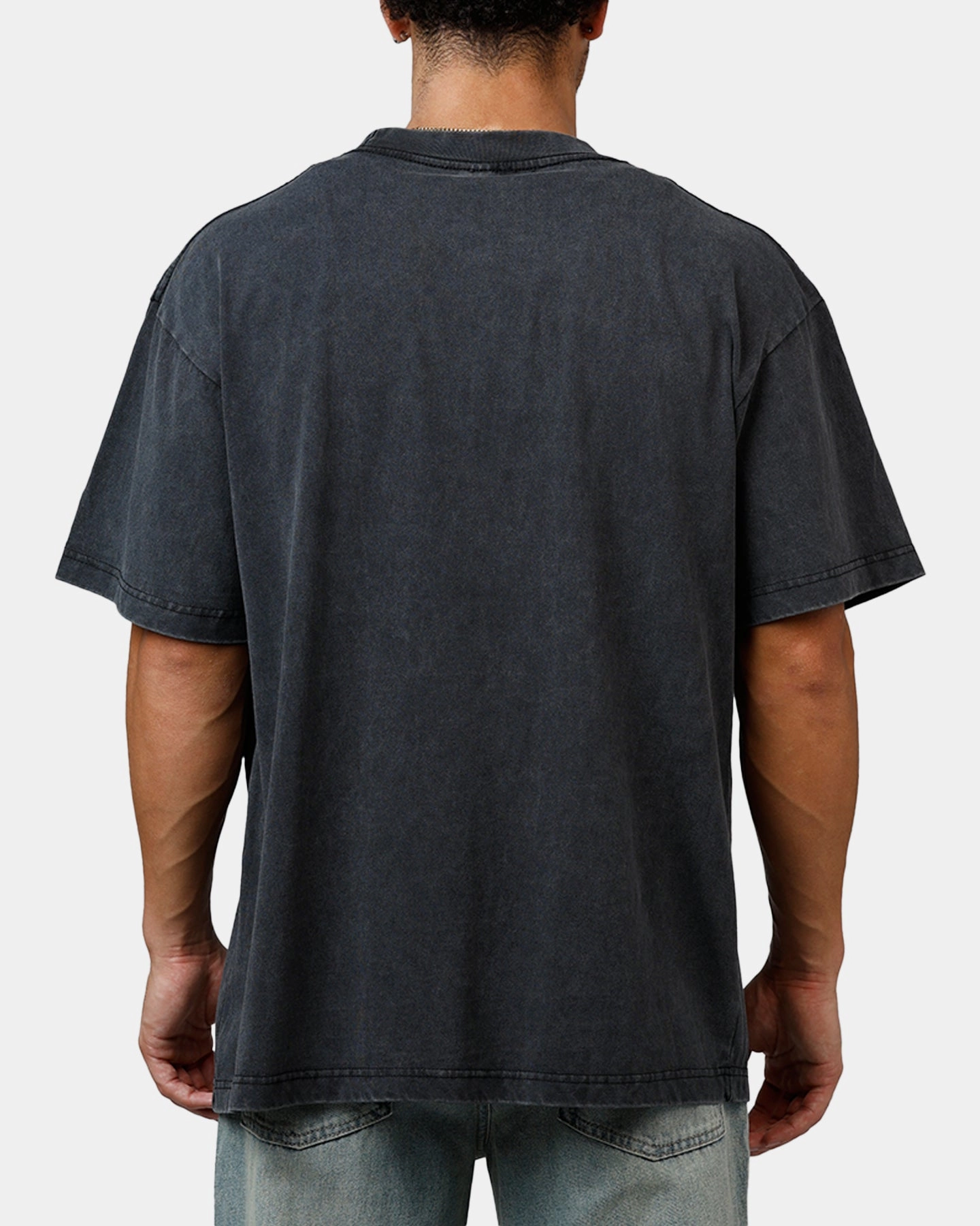 Merch Traffic Metallica RTL T-Shirt Washed Black Tagless Neckline Design