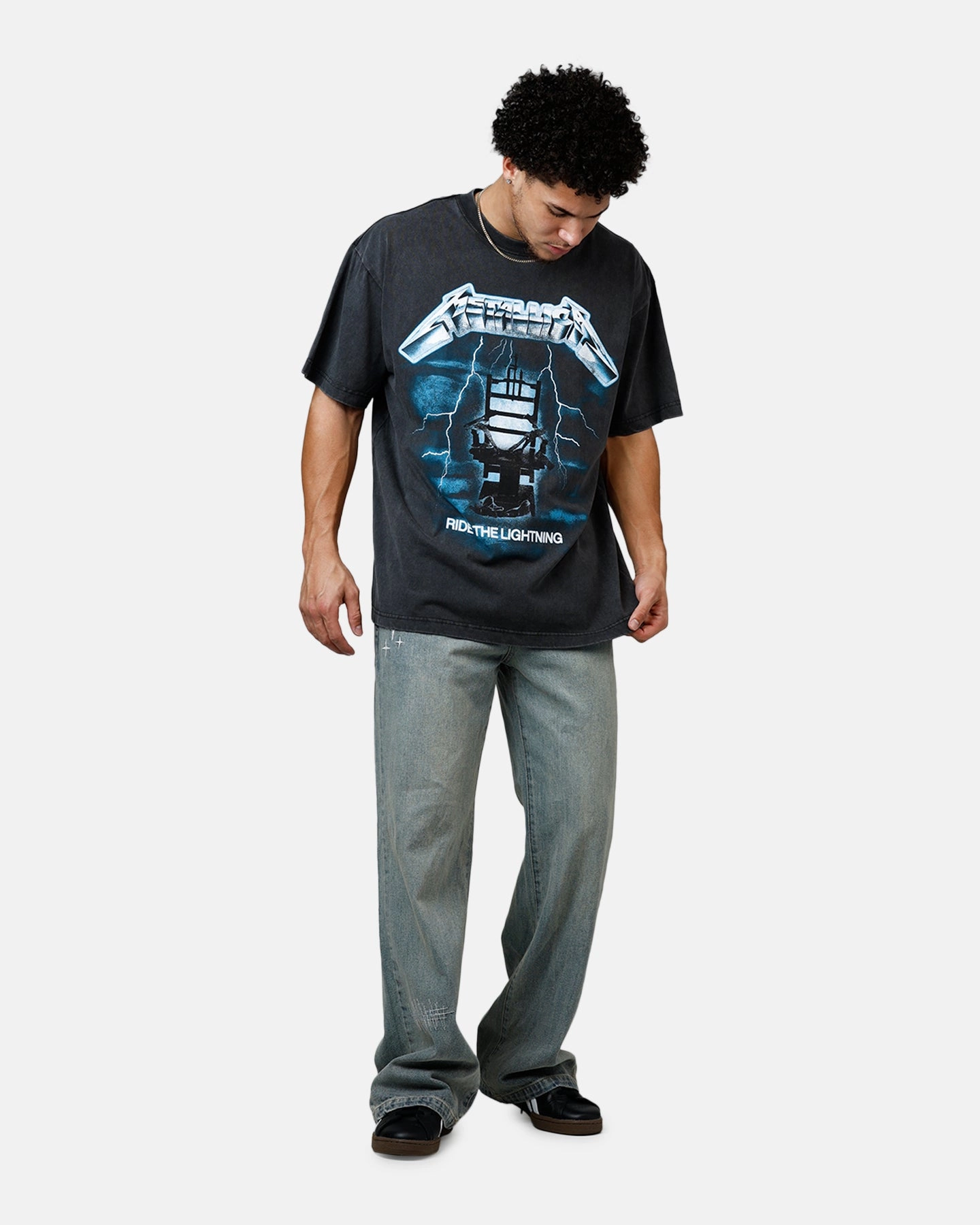 Merch Traffic Metallica RTL T-Shirt Washed Black standard fit