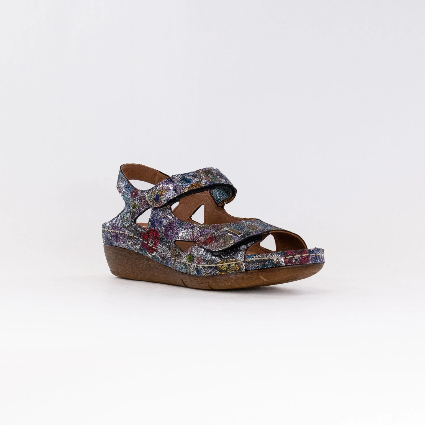No Buckle Standout Look V Italia 619-F94 (Women's) - Floral Multi