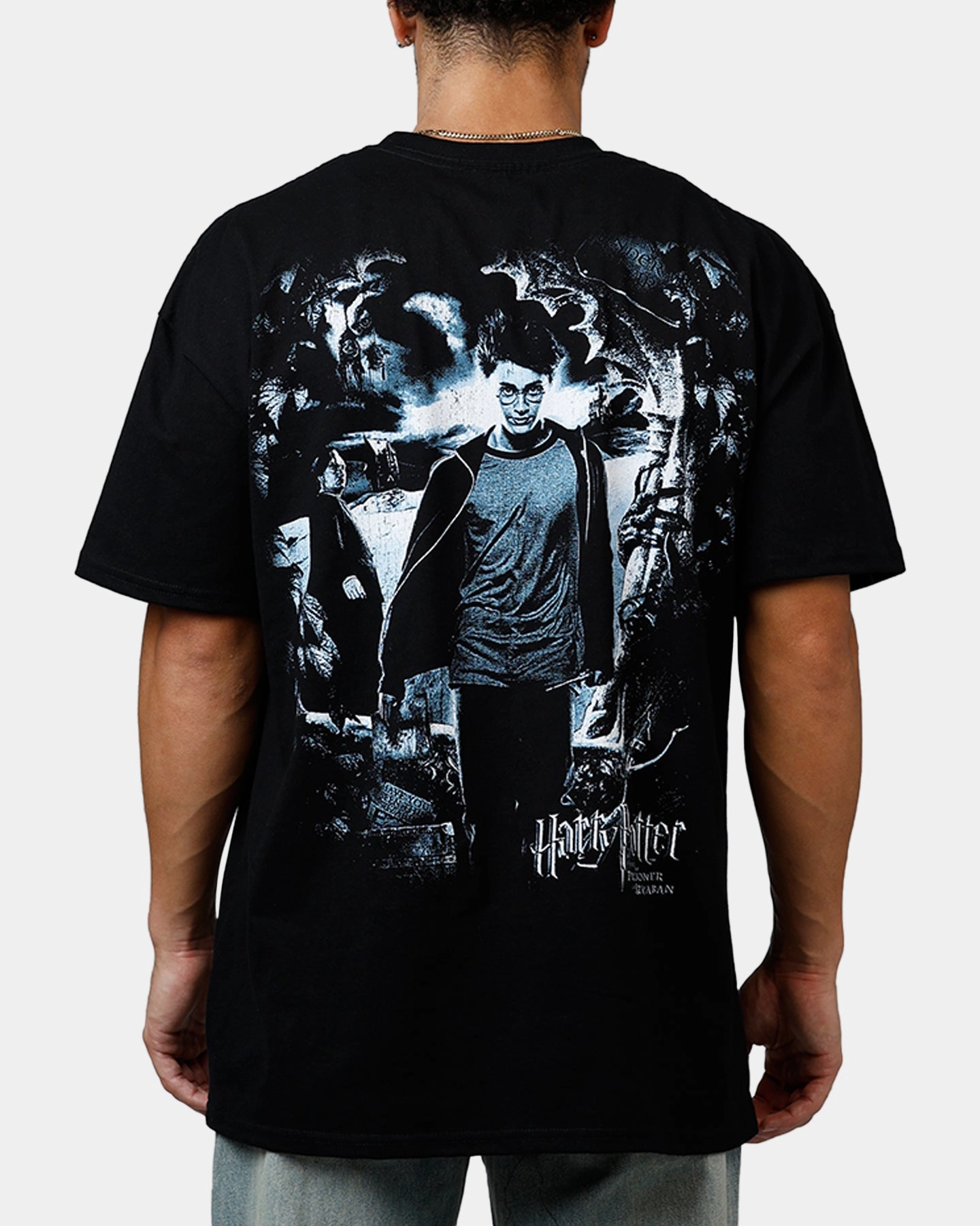 Goat Crew X Harry Potter Heavyweight T-Shirt Black ReflectiveTrims