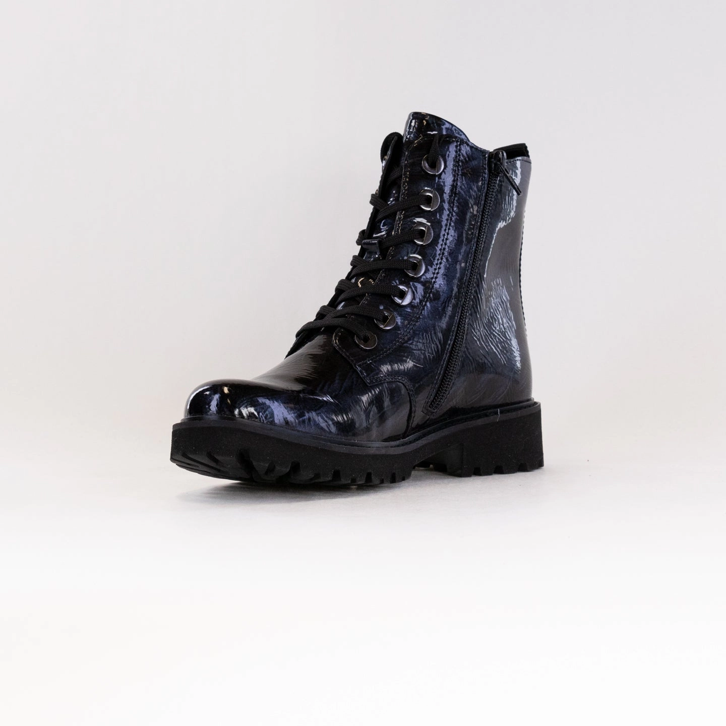 Lightweight Comfort Reinforced Form Adventure Seeker Remonte Marusha (Women's) - Blue Patent