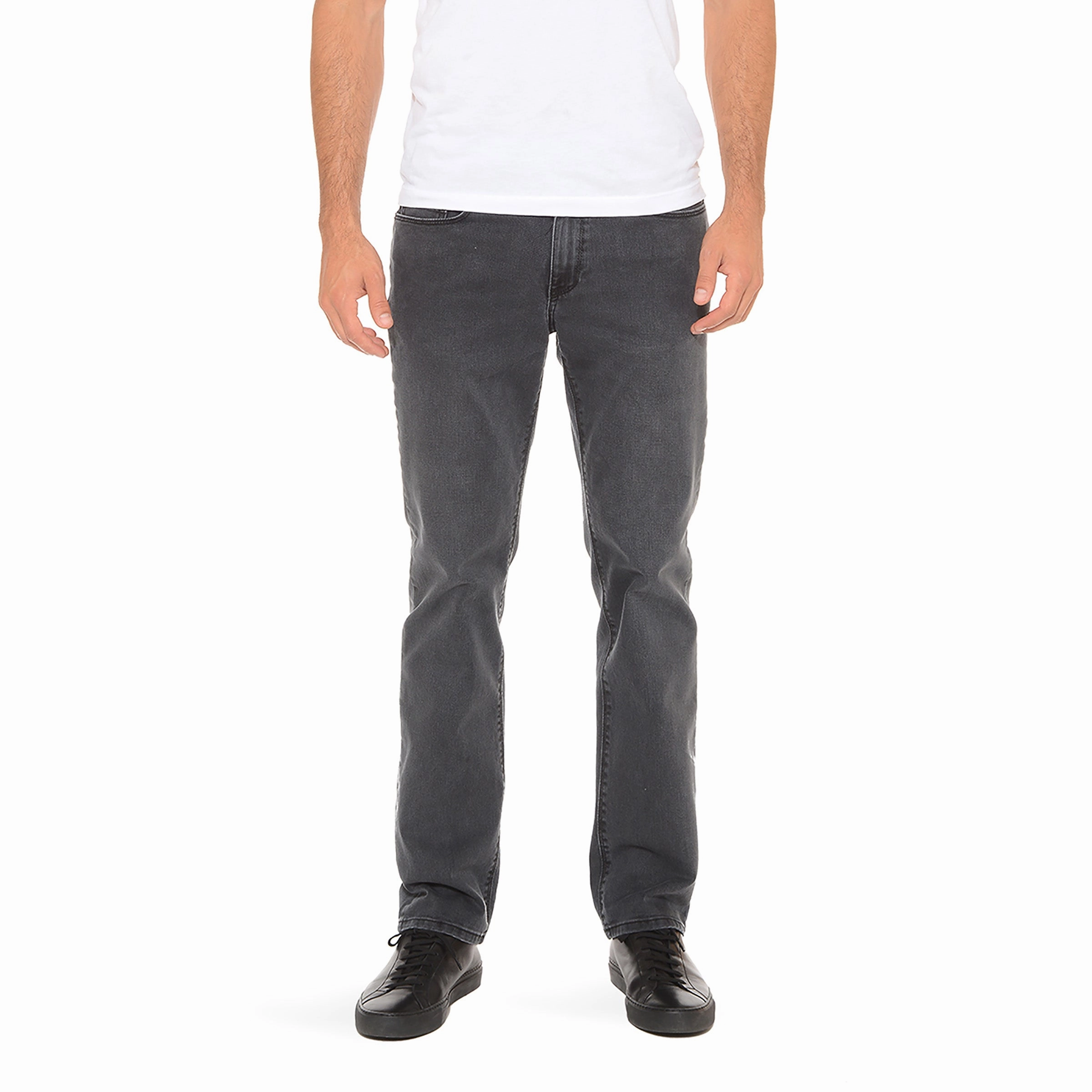 Utility Style Straight Stone Jeans