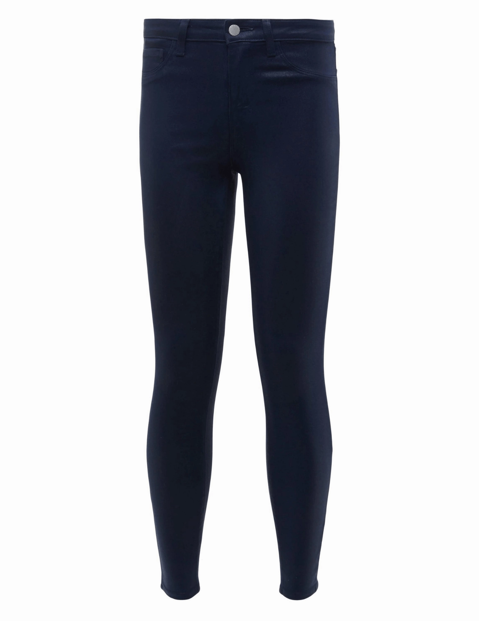 Daily Function Wearable Piece L'AGENCE Margot High Rise Coated Jeans In Navy Coated