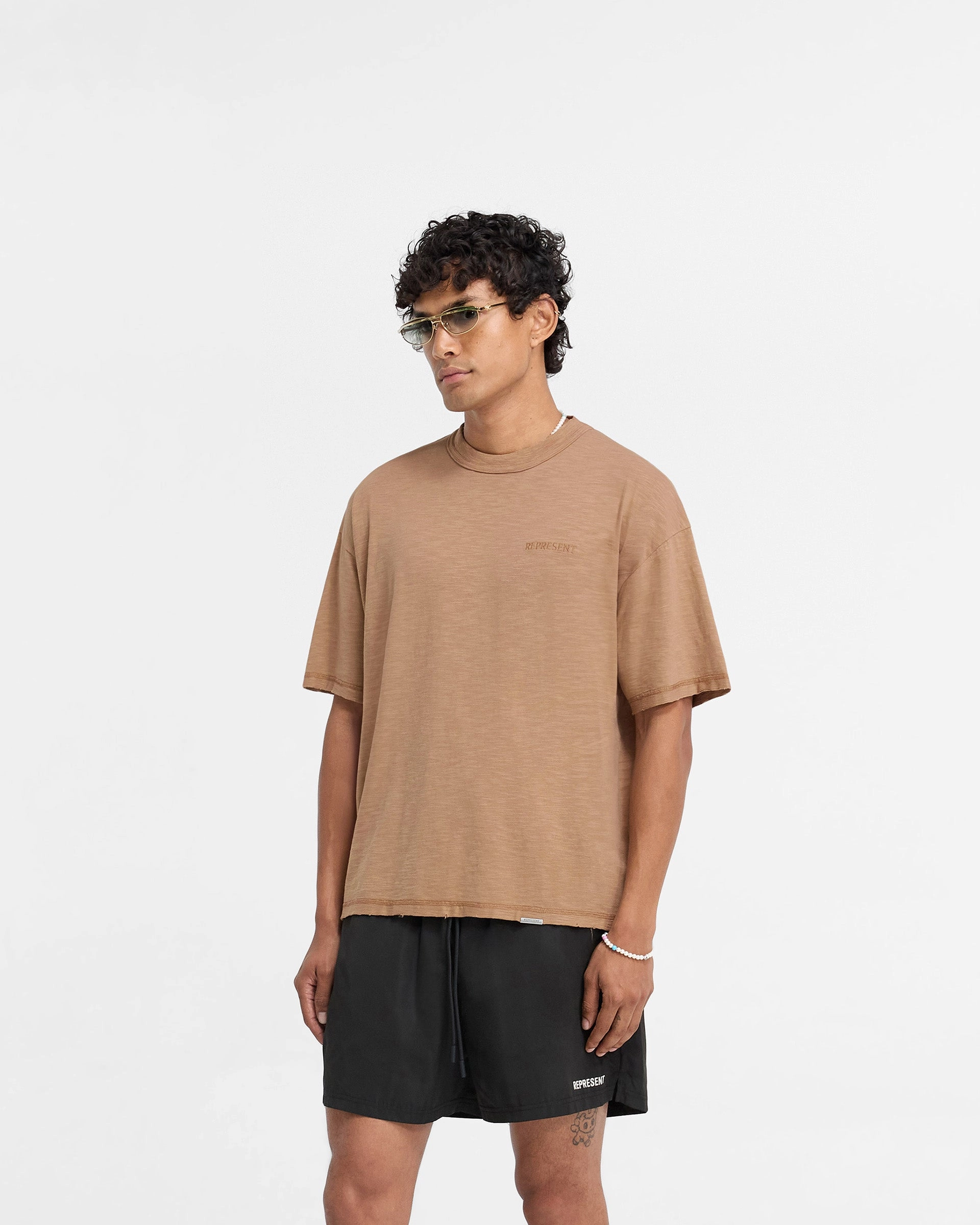 Slub T-Shirt - Walnut Seasonal Comfort