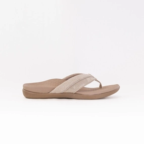 Vionic Shore Toe Post Sandal (Women's) - Natural/Gold Flexible Outdoor Shoes