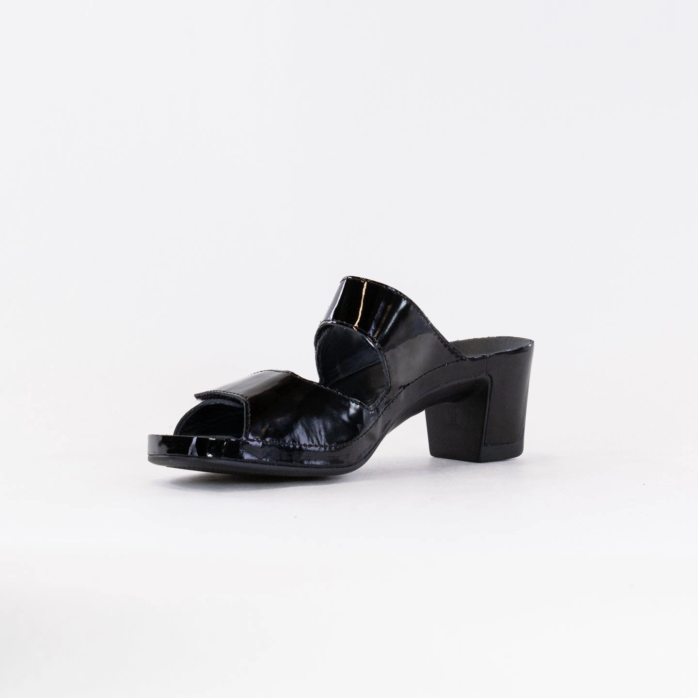 Friend Meet Vital Joy Mule Sandal (Women's) - Black Patent