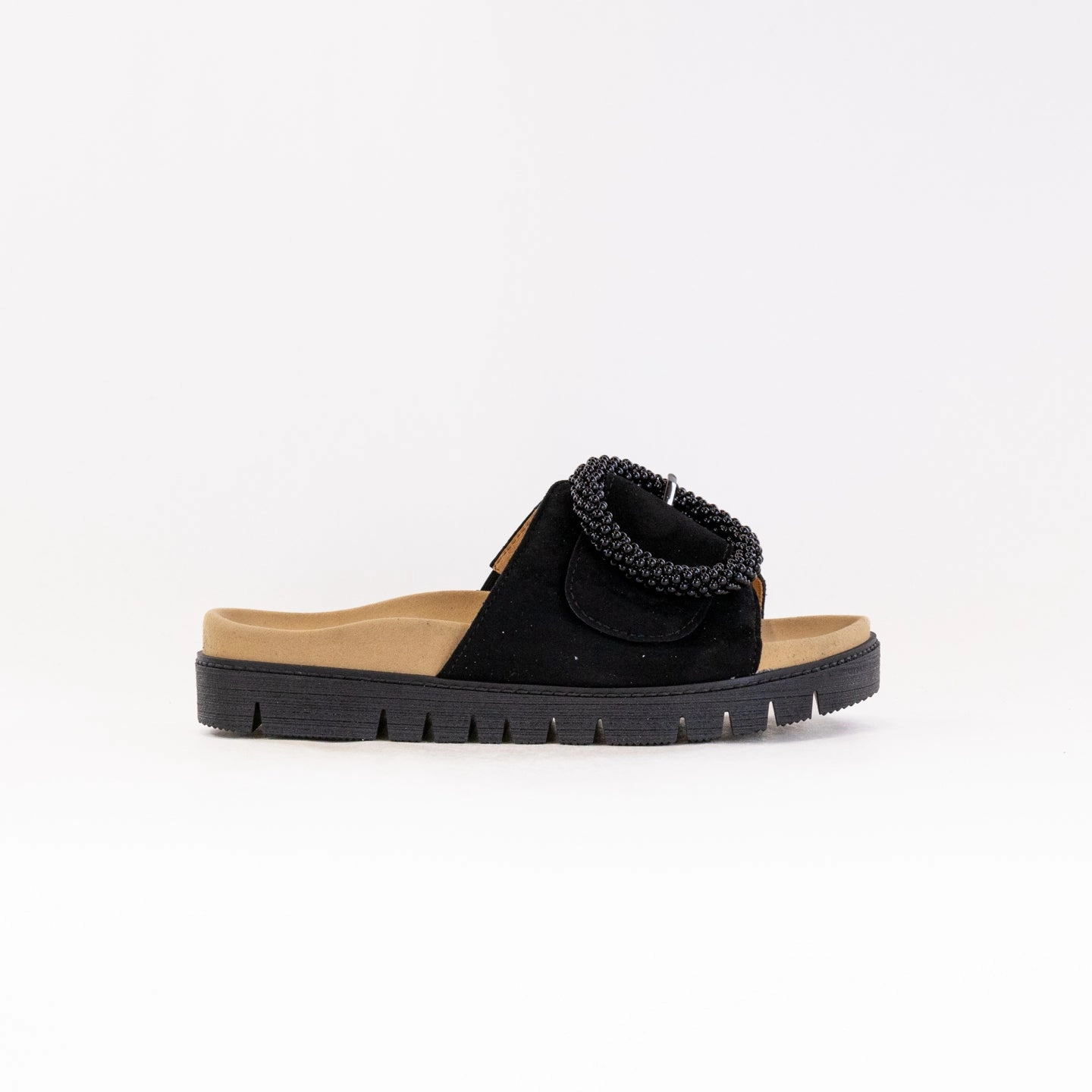 Gabor 63.745 Sandal (Women's) - Black Comfortable Lightweight Footwear Anti microbial