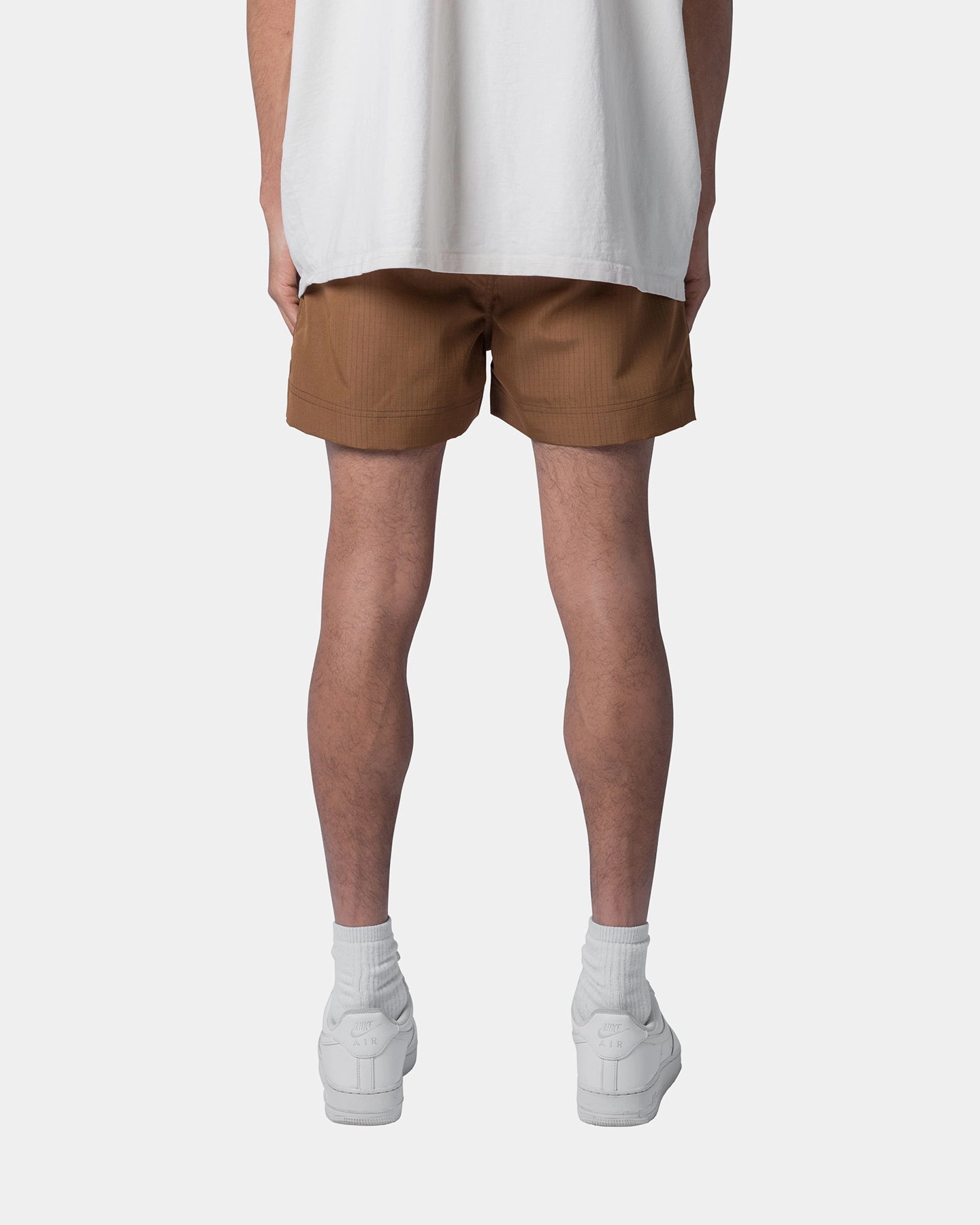 SustainableManufacturing MNML Summer Shorts Brown