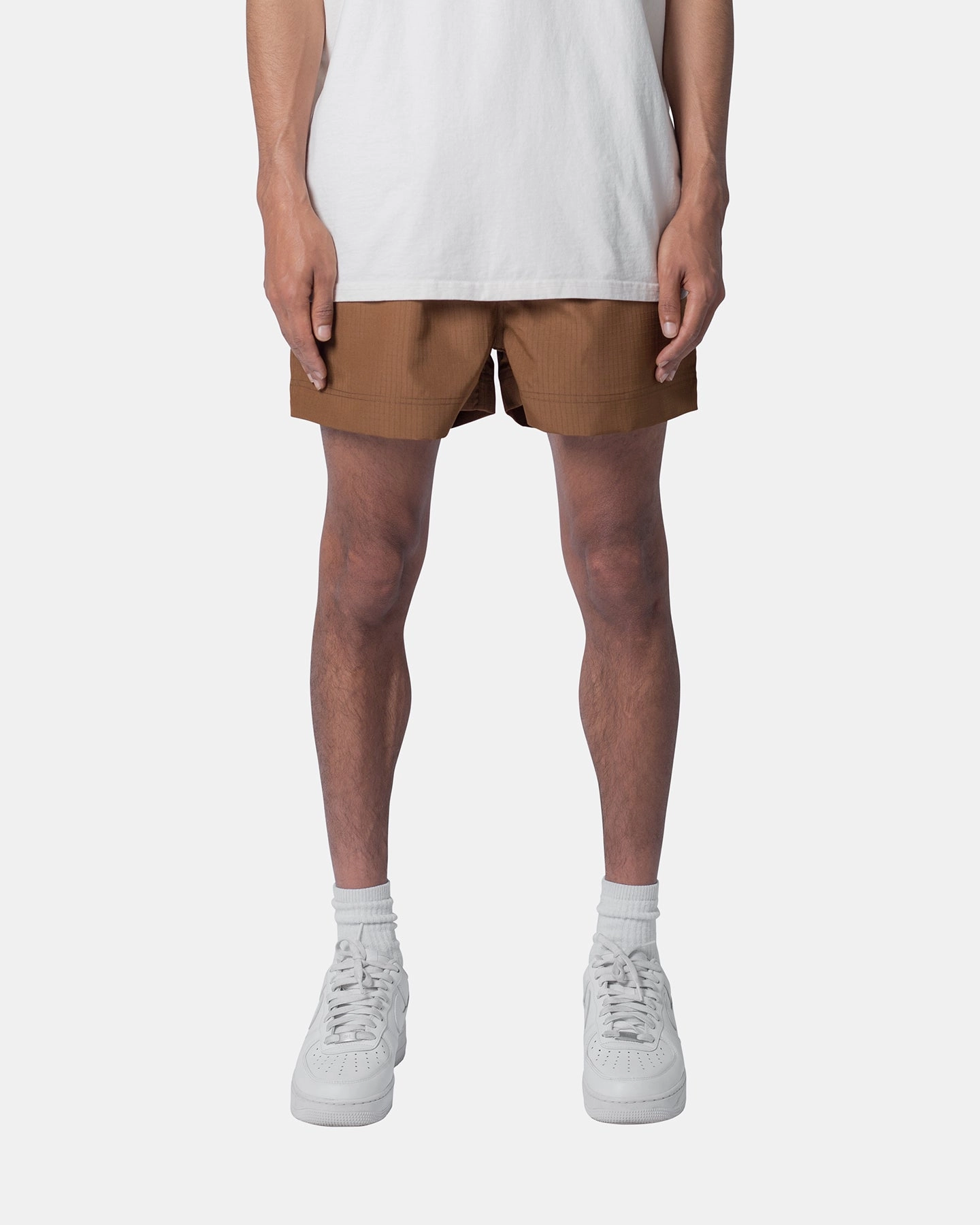 Comfort waistband MNML Summer Shorts Brown