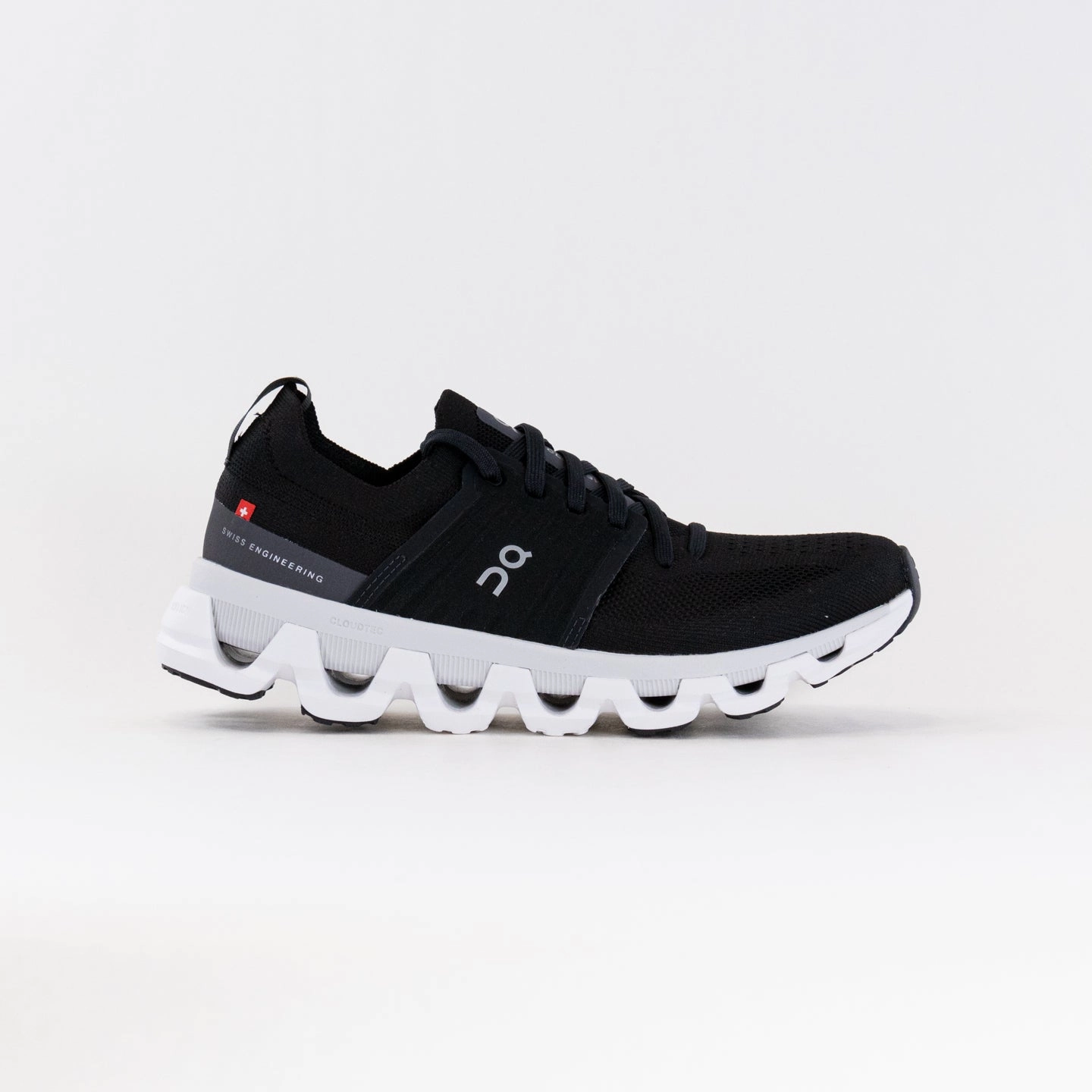 On Cloudswift 3 (Women's) - All Black running for a way to stay involved in sports